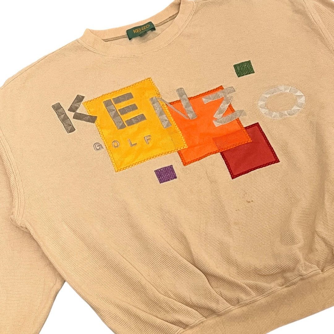 Kenzo Kenzo Golf embroidery vintage sweatshirt 1990s Size US M / EU 48-50 / 2 - 2 Thumbnail
