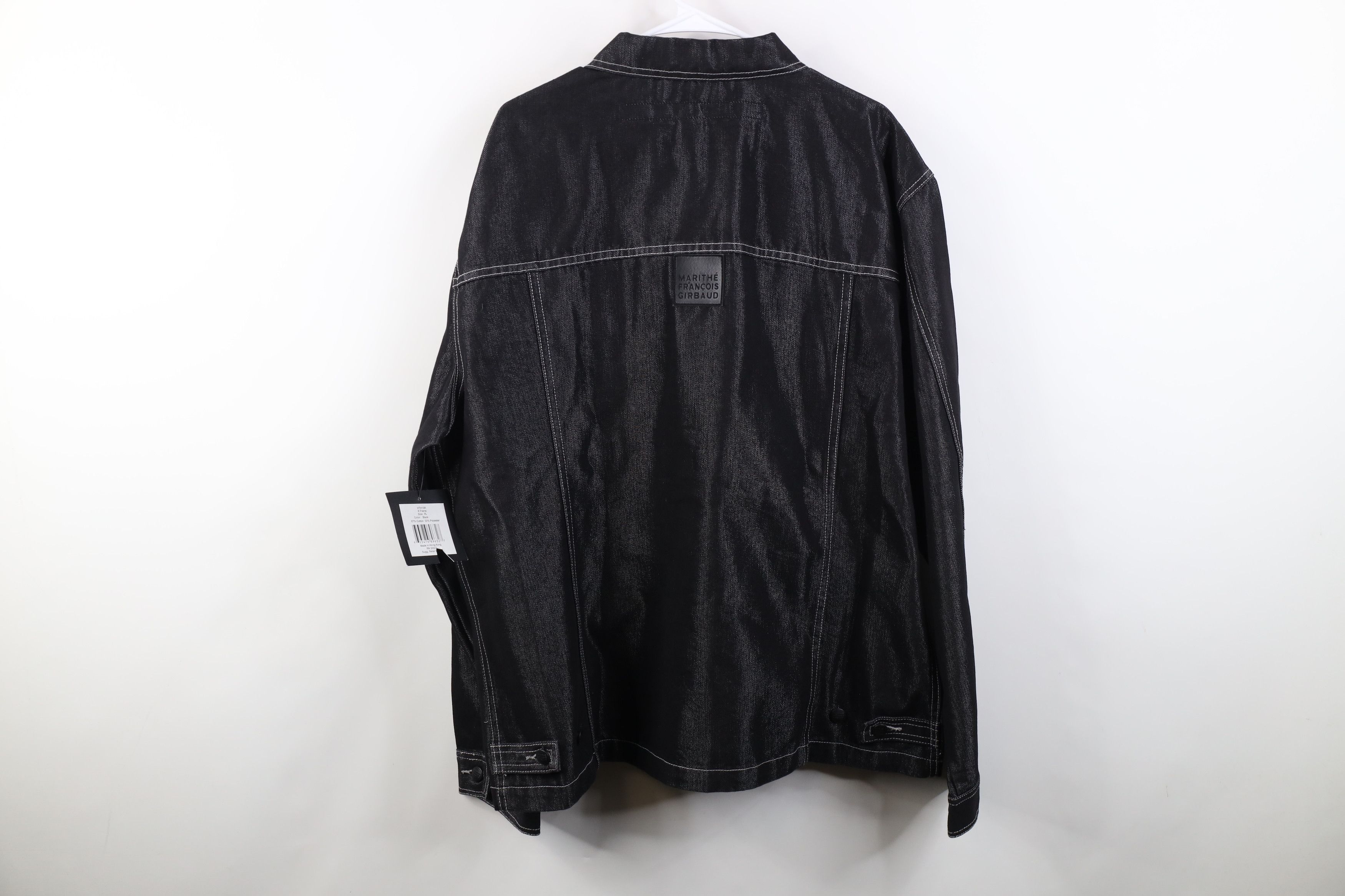 Marithe + Francois Girbaud Deadstock Vintage 90s Marithe Francois Girbaud Denim Jacket Size US XL / EU 56 / 4 - 15 Thumbnail