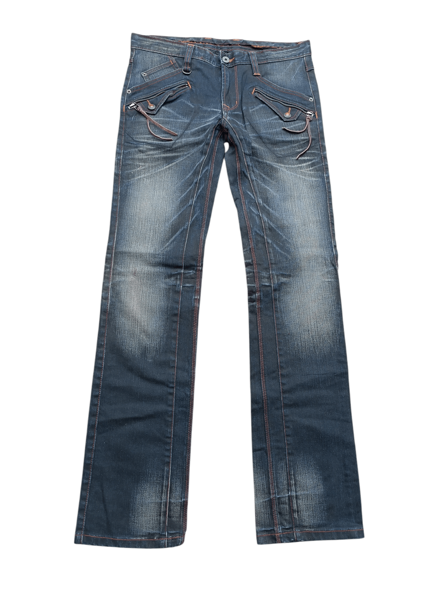 Nicole Club Nicole Club For Men Multipocket Whiskers Faded Black Denim Size US 32 / EU 48 - 1 Thumbnail