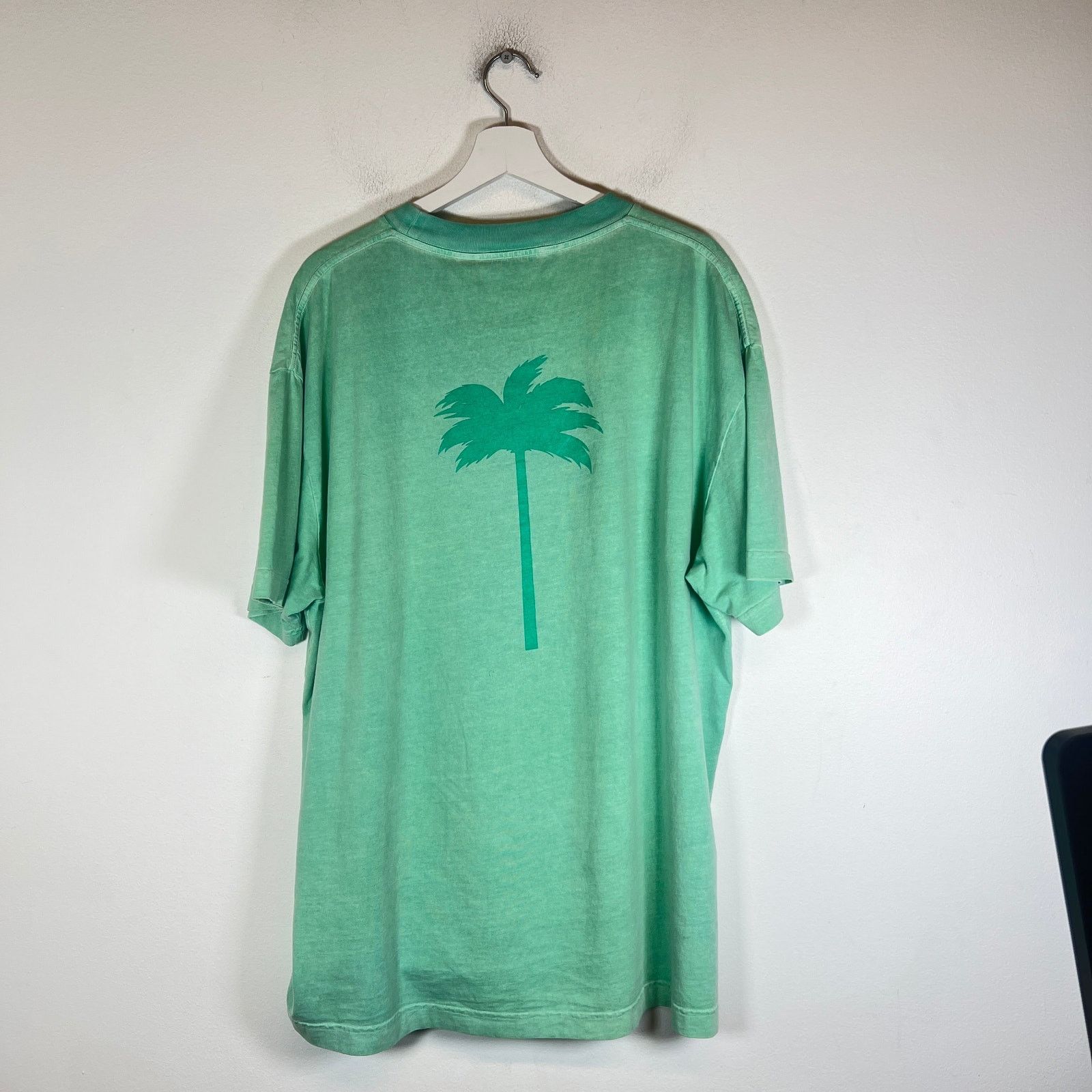 Palm Angels Palm Angels Mint Palm Tree Patch T-Shirt Size XXL Size US XXL / EU 58 / 5 - 2 Thumbnail