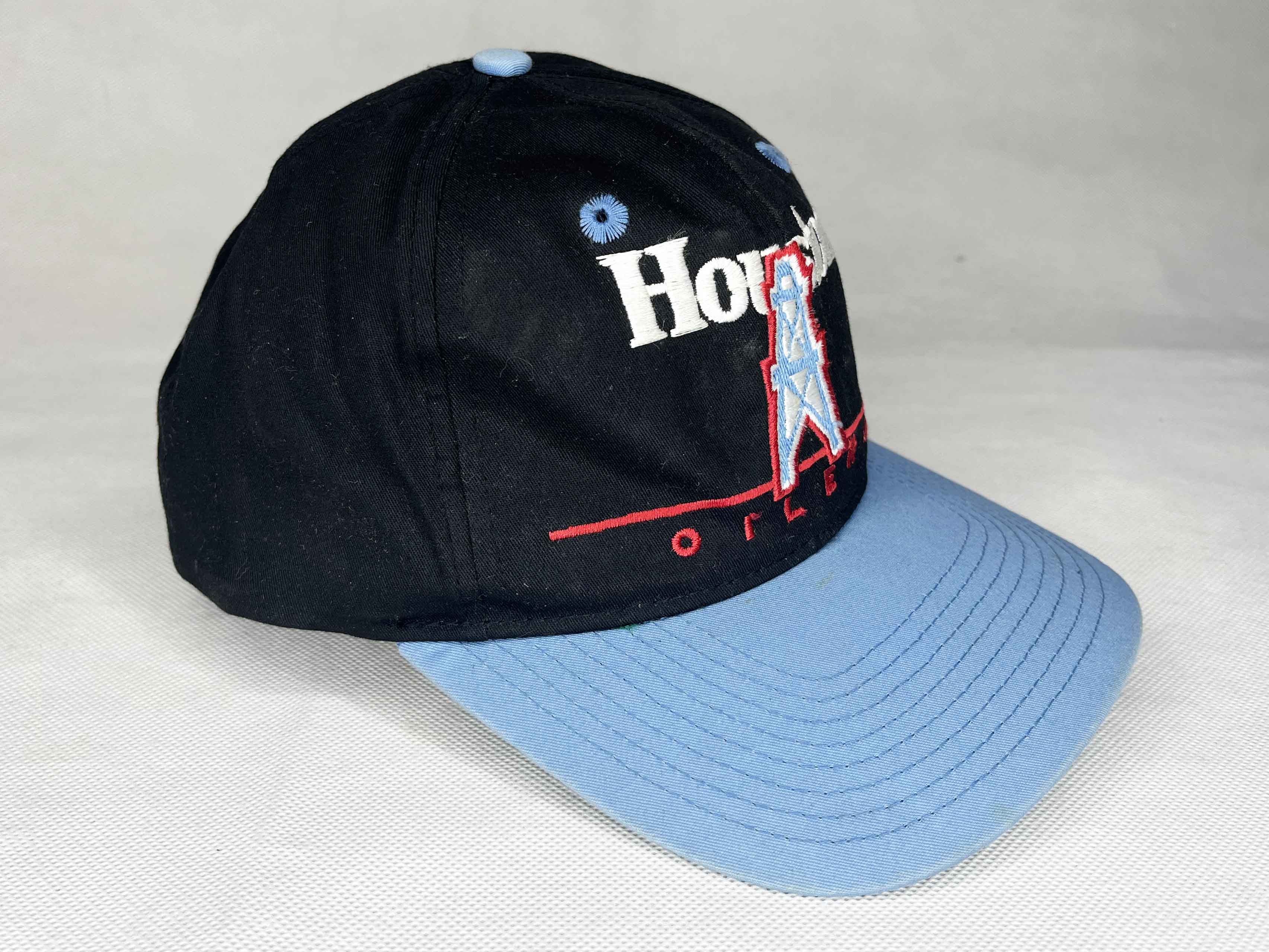 NFL Vintage Eastport NFL Houston Oilers Snapback Cap Hat Size ONE SIZE - 4 Thumbnail