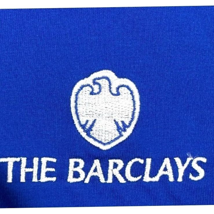Polo Ralph Lauren VINTAGE Polo Ralph Lauren Polo Shirt Men XL Blue The Barclays Performance Rugby Athletic Size US XL / EU 56 / 4 - 4 Thumbnail