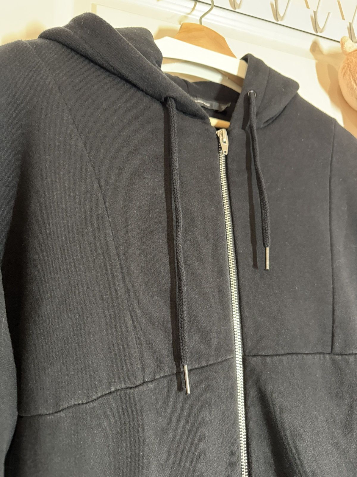 T by Alexander Wang Hooded Parka Black