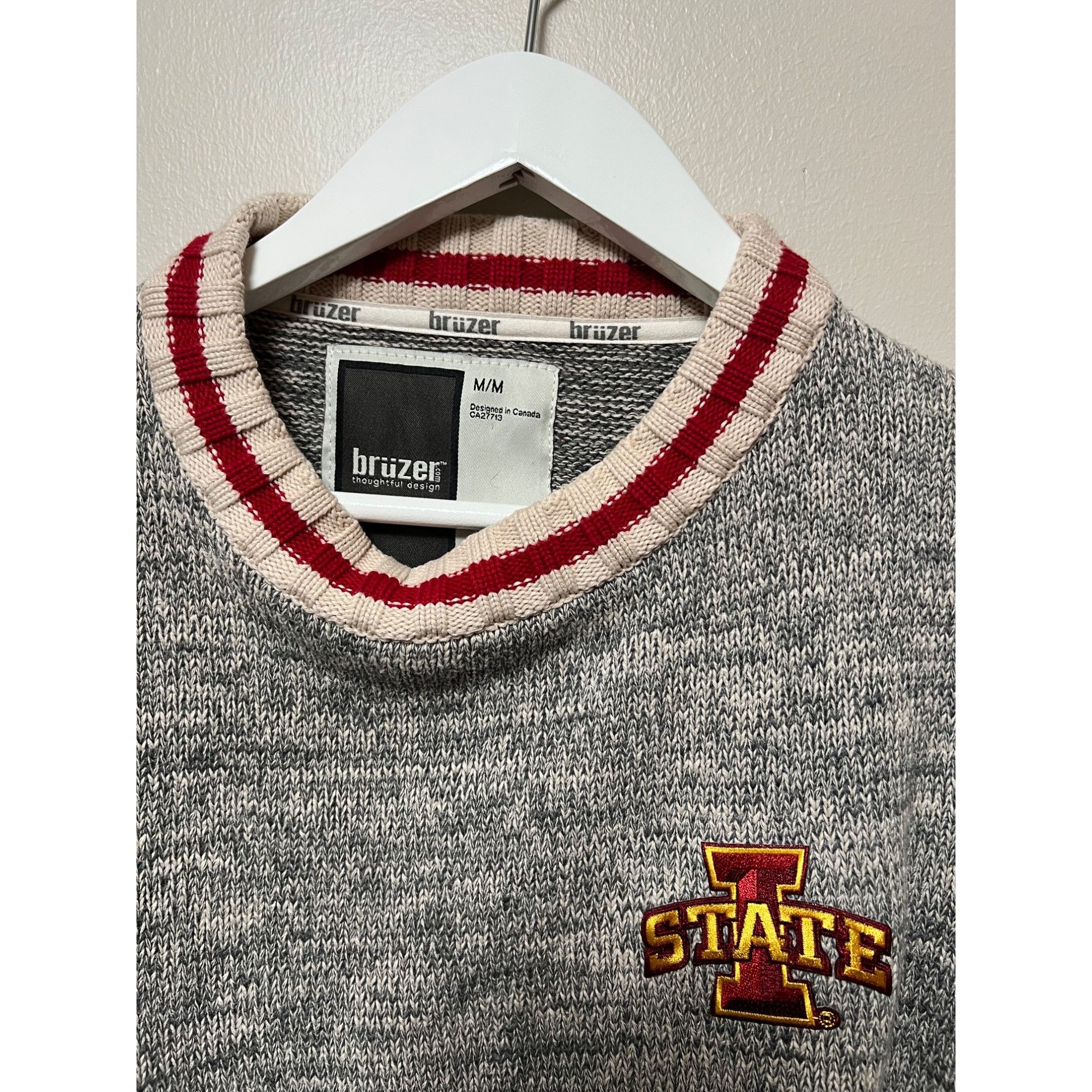Other Bruzer Designs Iowa State Cyclones Men's Sweater - Size M Size US M / EU 48-50 / 2 - 3 Thumbnail
