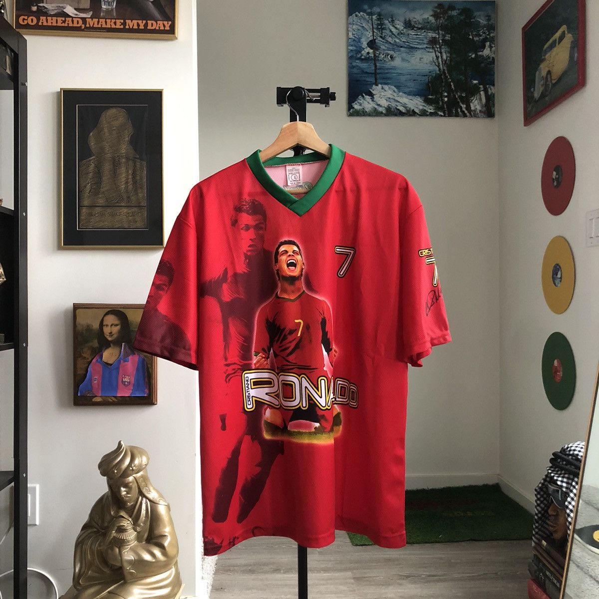 Cristiano Ronaldo Portugal kalciomania fan jersey