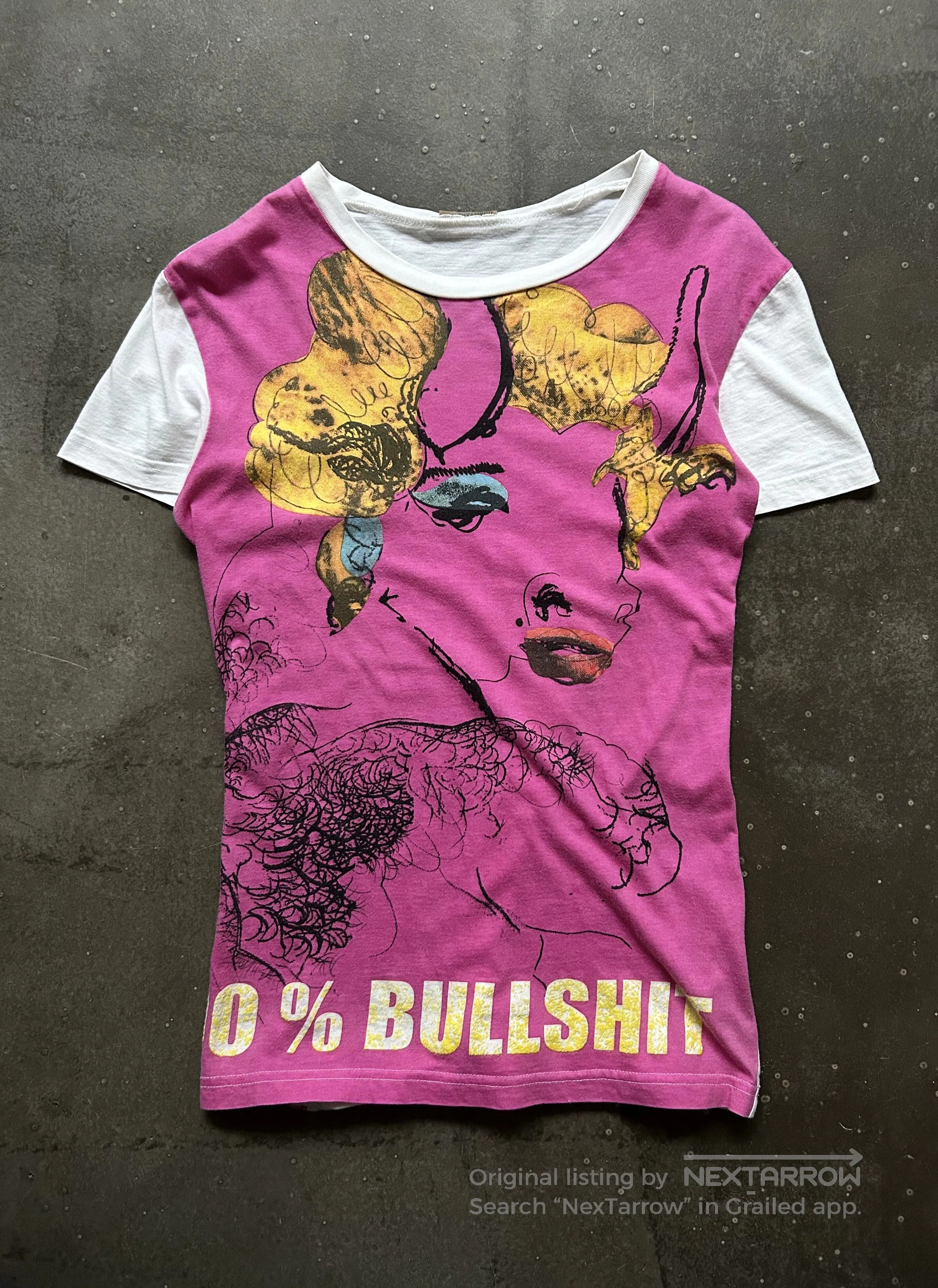 John Galliano john galliano marilyn monroe graphic tee. Size M / US 6-8 / IT 42-44 - 1 Thumbnail