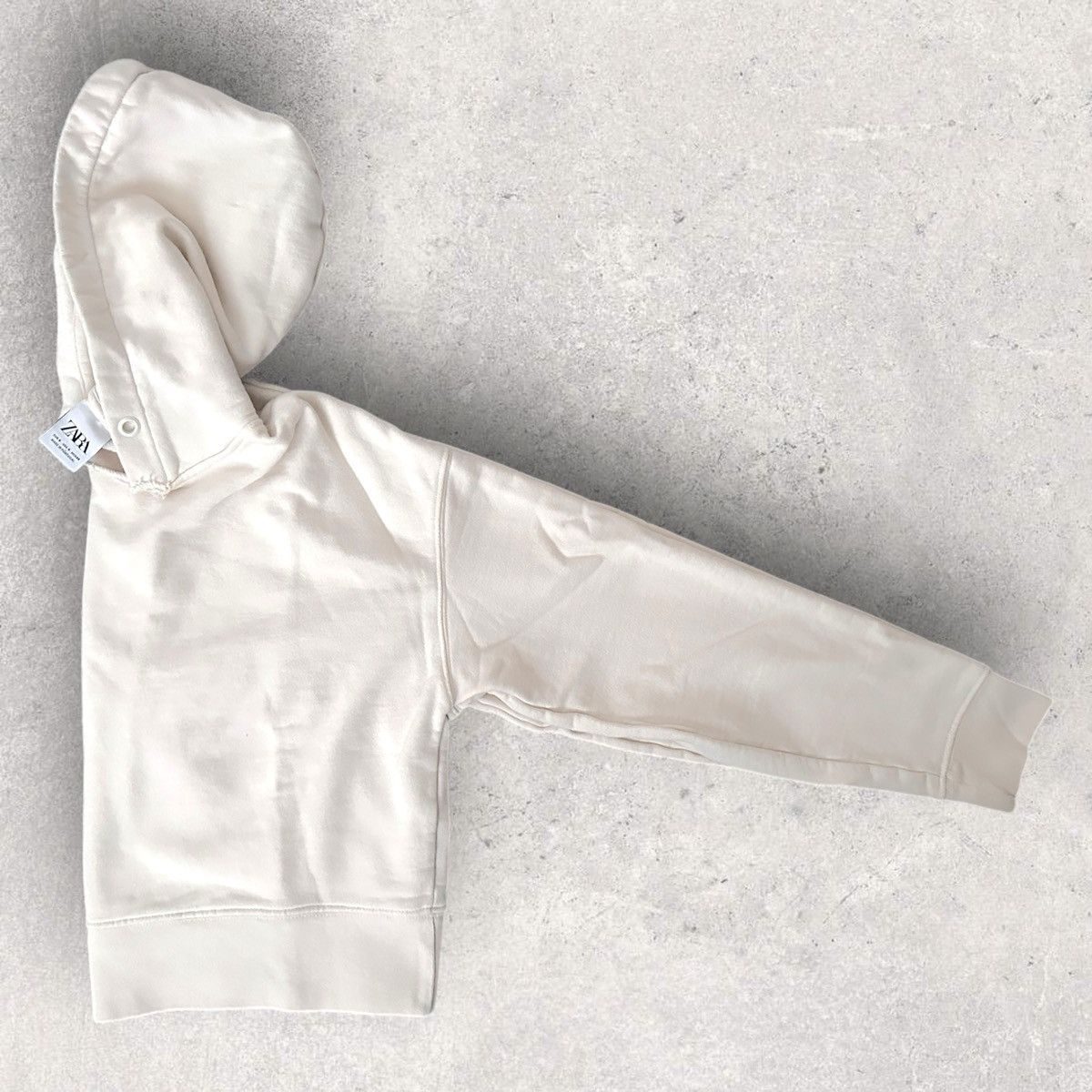 Zara Zara French Terry Cropped Hoodie Size US S / EU 44-46 / 1 - 1 Thumbnail