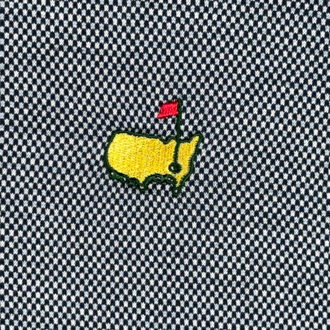 Vintage VINTAGE Amen Corner Masters Polo Shirt Adult XL Blue Check Polo Short Sleeve Mens/XL 90s Size US XL / EU 56 / 4 - 2 Thumbnail