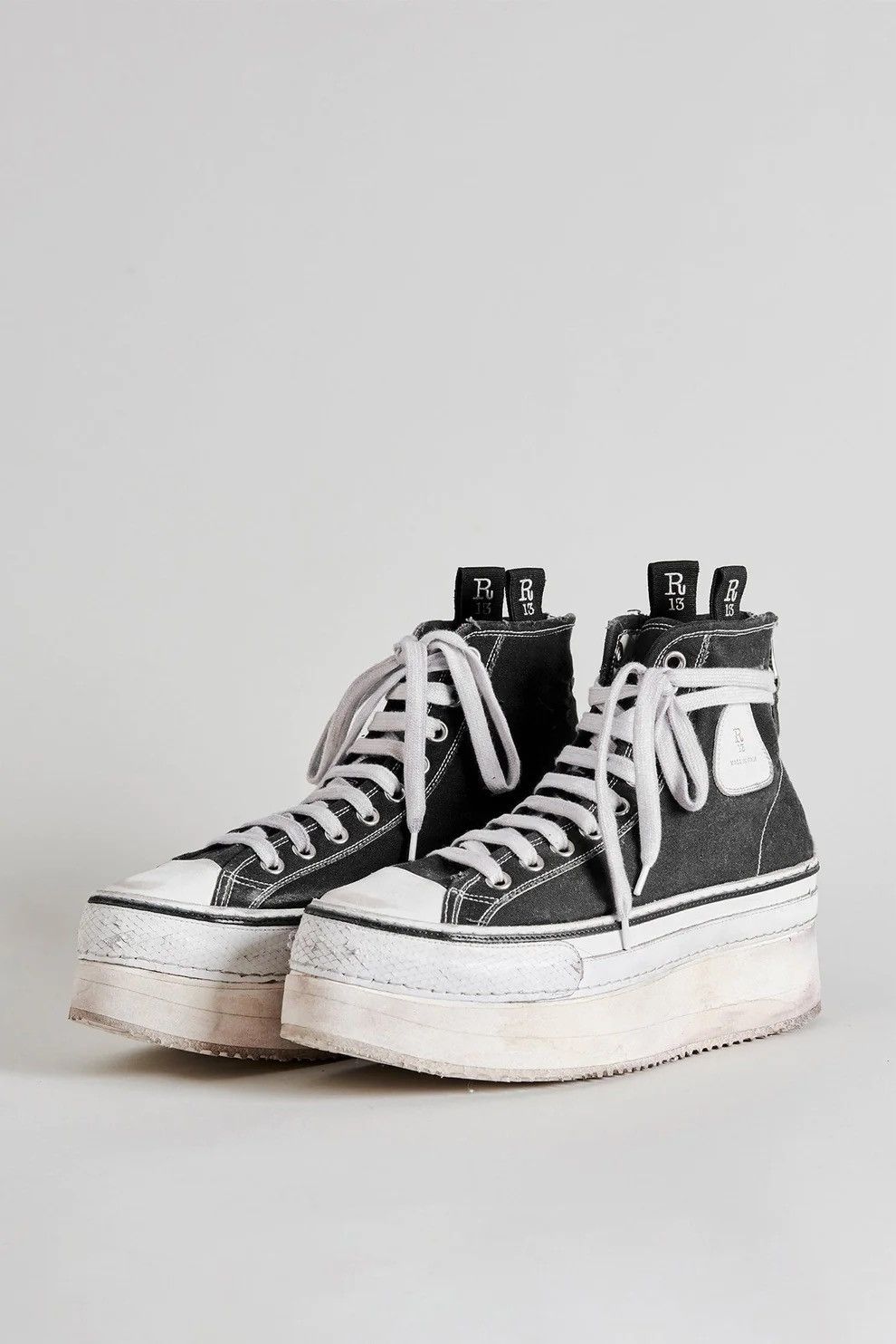 R13 Courtney Platform High Top Sneaker. 8 Size US 8 / IT 38 - 1 Thumbnail