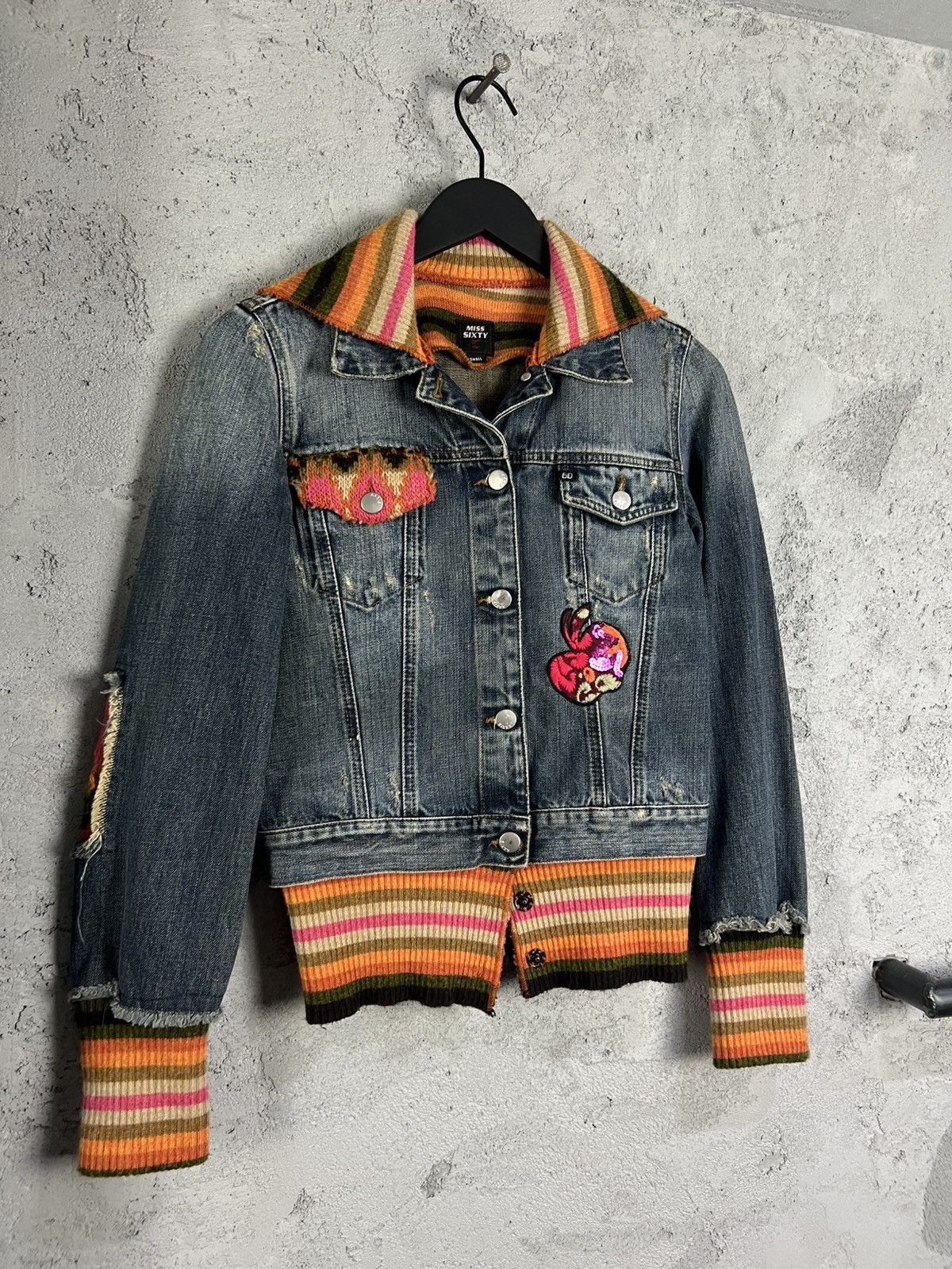 Miss Sixty Vintage Miss Sixty denim jacket S Size S / US 4 / IT 40 - 3 Thumbnail