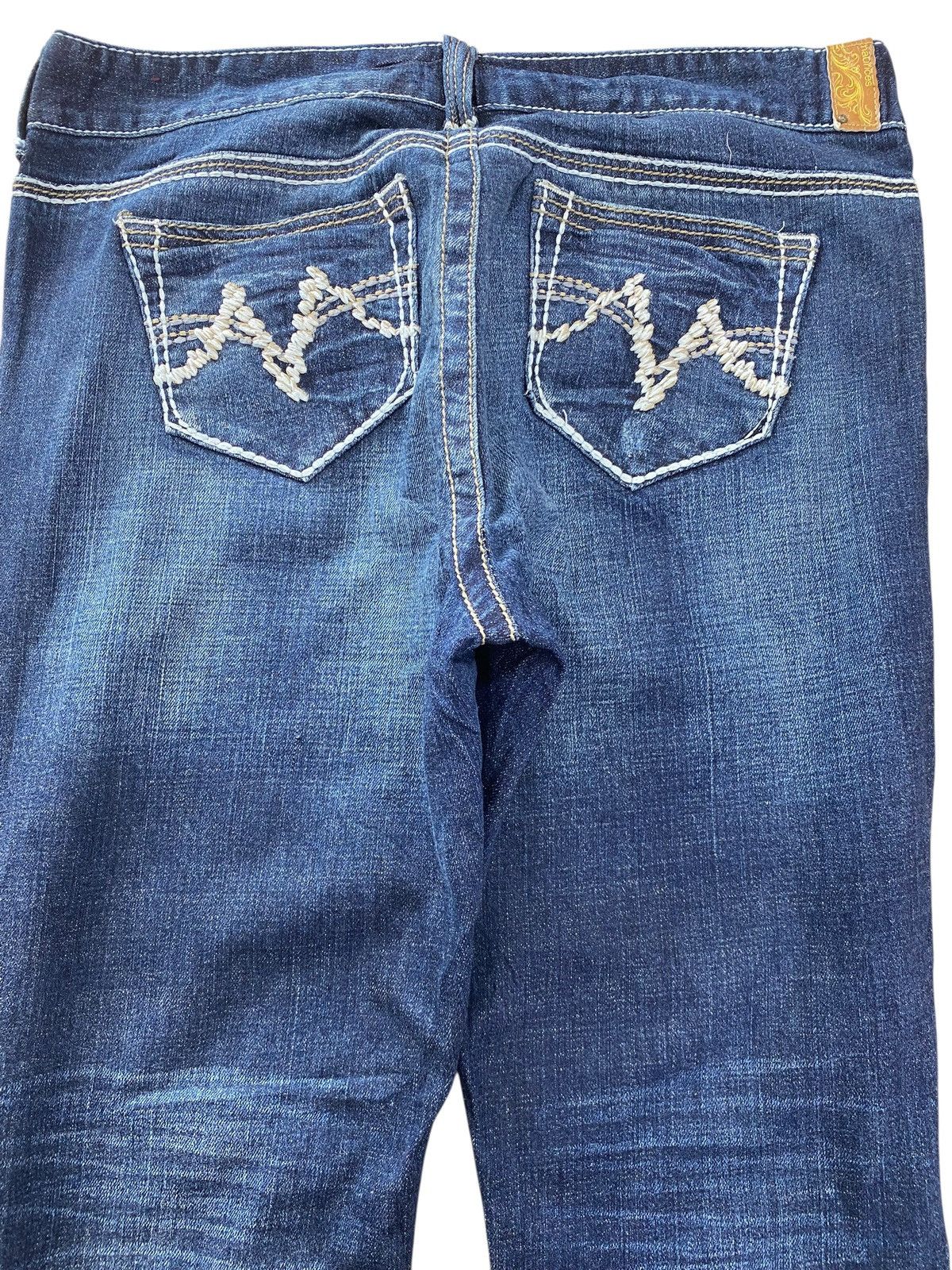Japanese Brand Japanese Brand Blue Wash Style Flare Jeans Size US 35 - 4 Thumbnail