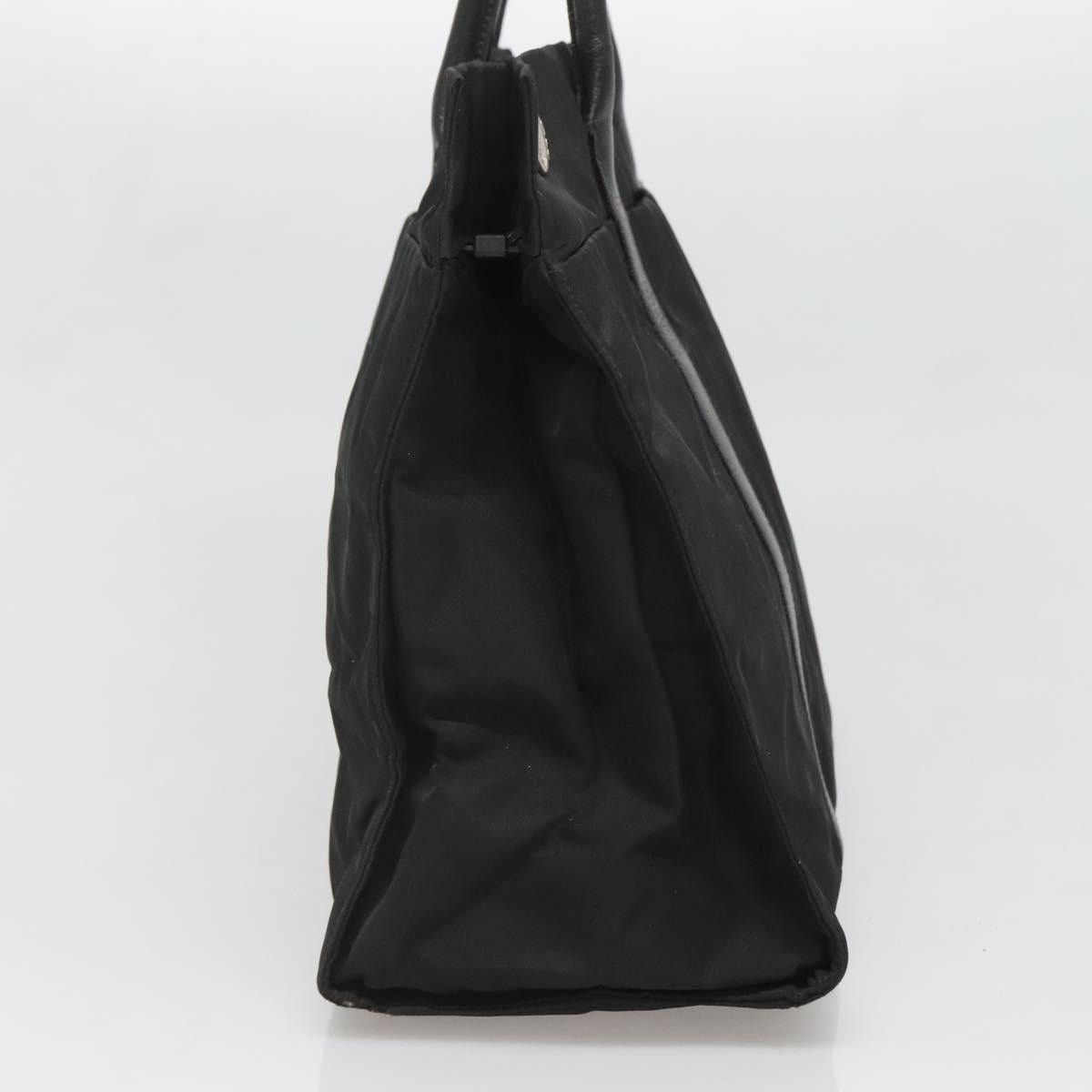 Prada PRADA Hand Bag Nylon Black Silver Size ONE SIZE - 4 Thumbnail