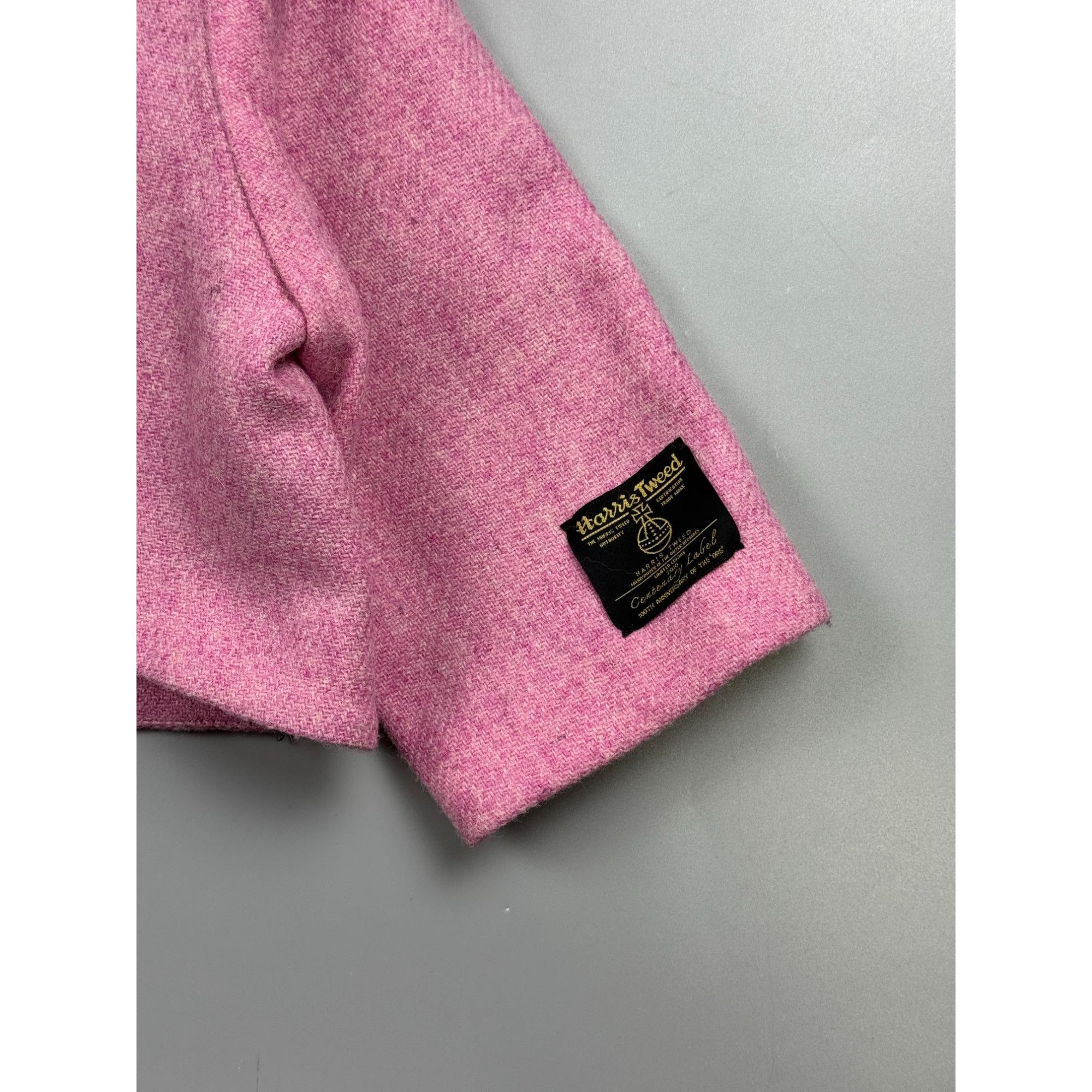 Harris Tweed Harris Tweed Shortened Pink Cardigan (Y1217) Size M / US 6-8 / IT 42-44 - 2 Thumbnail