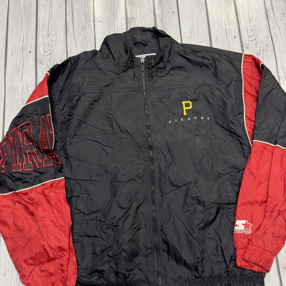 MLB × Starter × Vintage Vintage Pittsburgh Pirates jacket Size US L / EU 52-54 / 3 - 3 Thumbnail