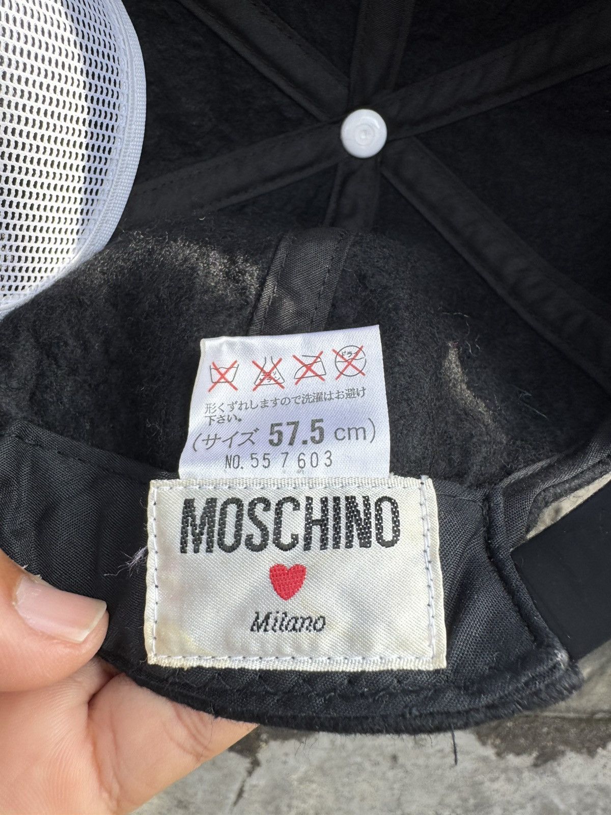 Moschino Moschino Vintage Cap Size ONE SIZE - 5 Thumbnail