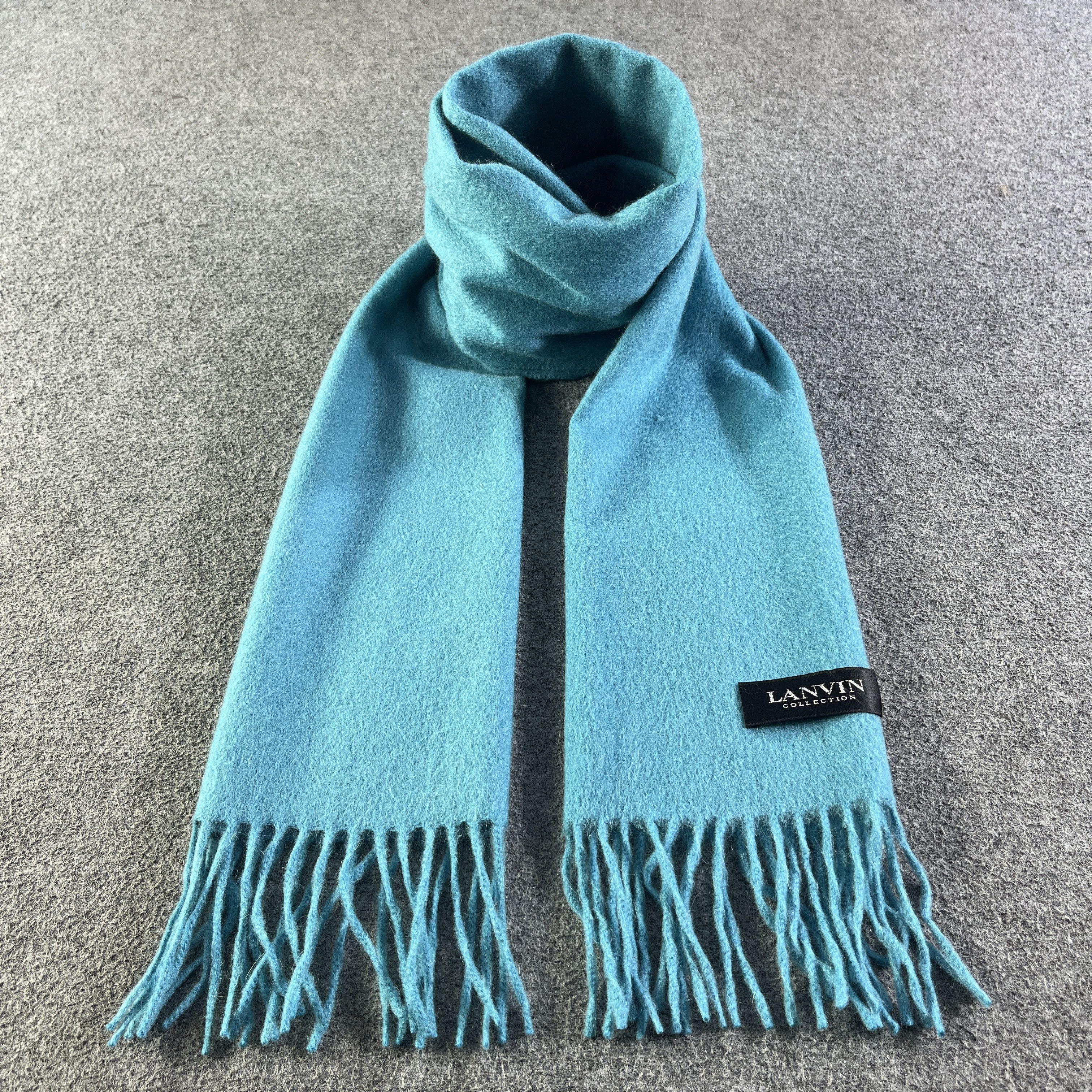 Lanvin Plain Lanvin Scarf / Muffler / Neckwear T1127 Size ONE SIZE - 1 Thumbnail