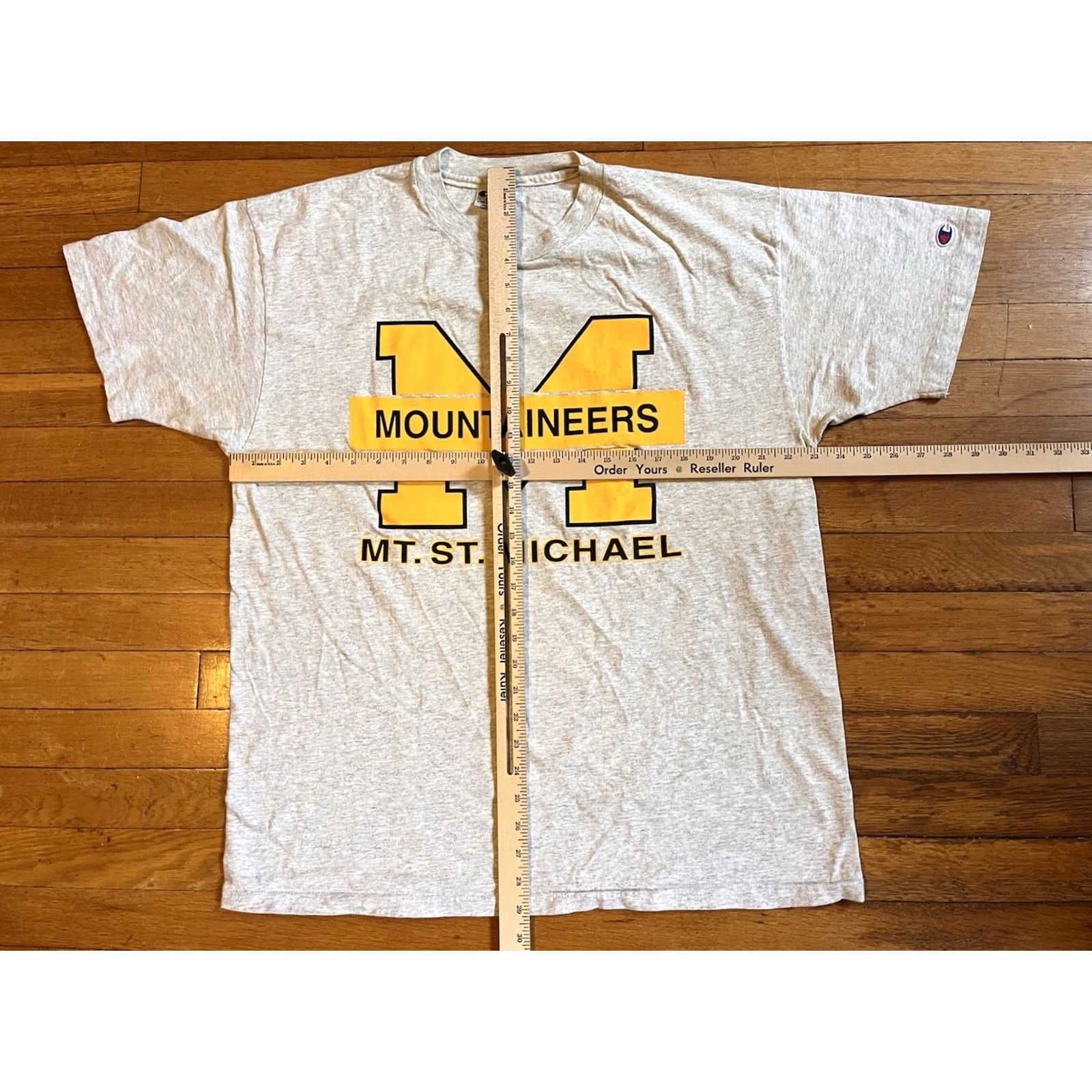 Champion VINTAGE Champion Mt. St. Michael Mountaineers Shirt Mens XL Grey Bronx 90s Size US XL / EU 56 / 4 - 7 Thumbnail