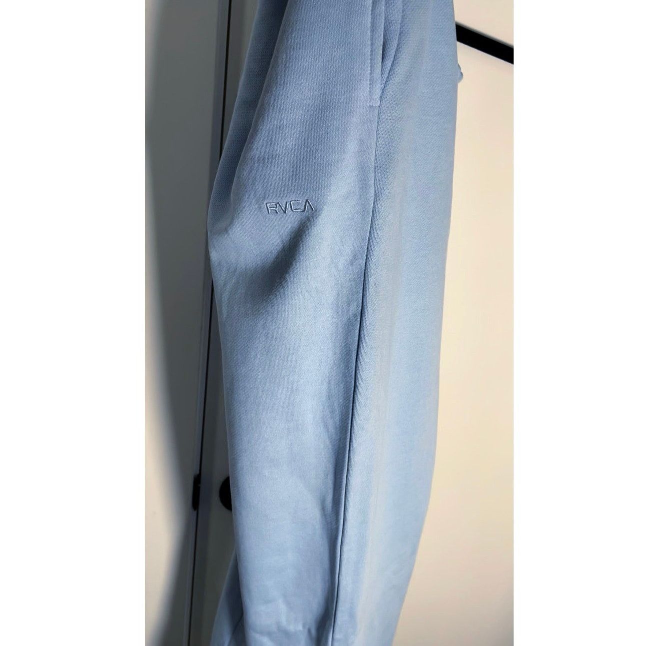 RVCA •NWT• RVCA PTC Sweat Pants in light Blue • Women’s XL Size 37" - 7 Thumbnail