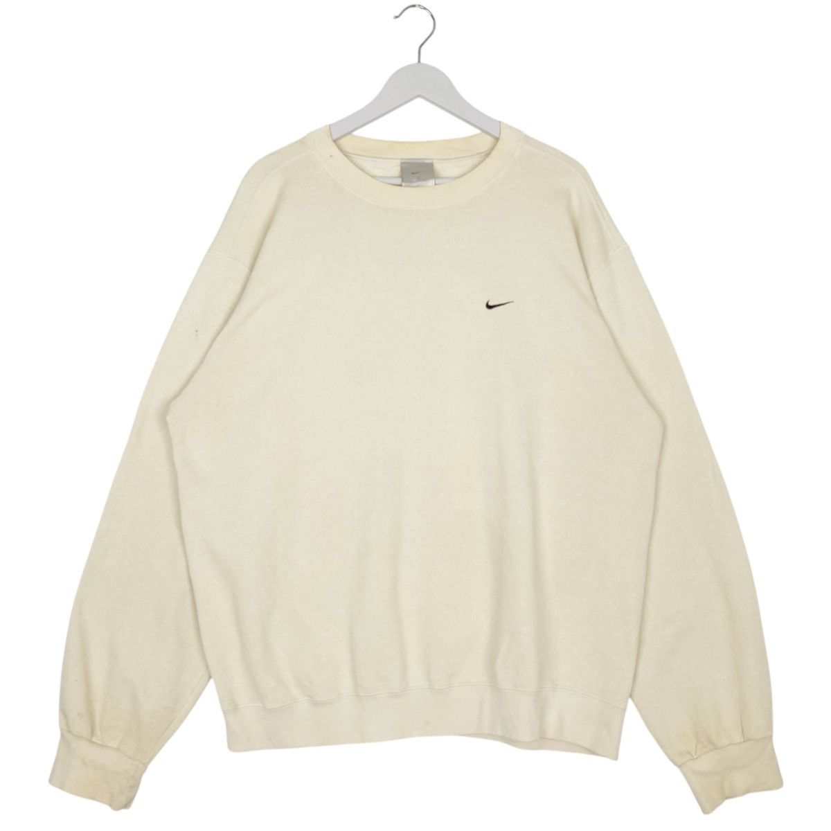 Other Vintage Nike Small Embroidered Beige Pullover Jumper Size L Size US L / EU 52-54 / 3 - 1 Thumbnail