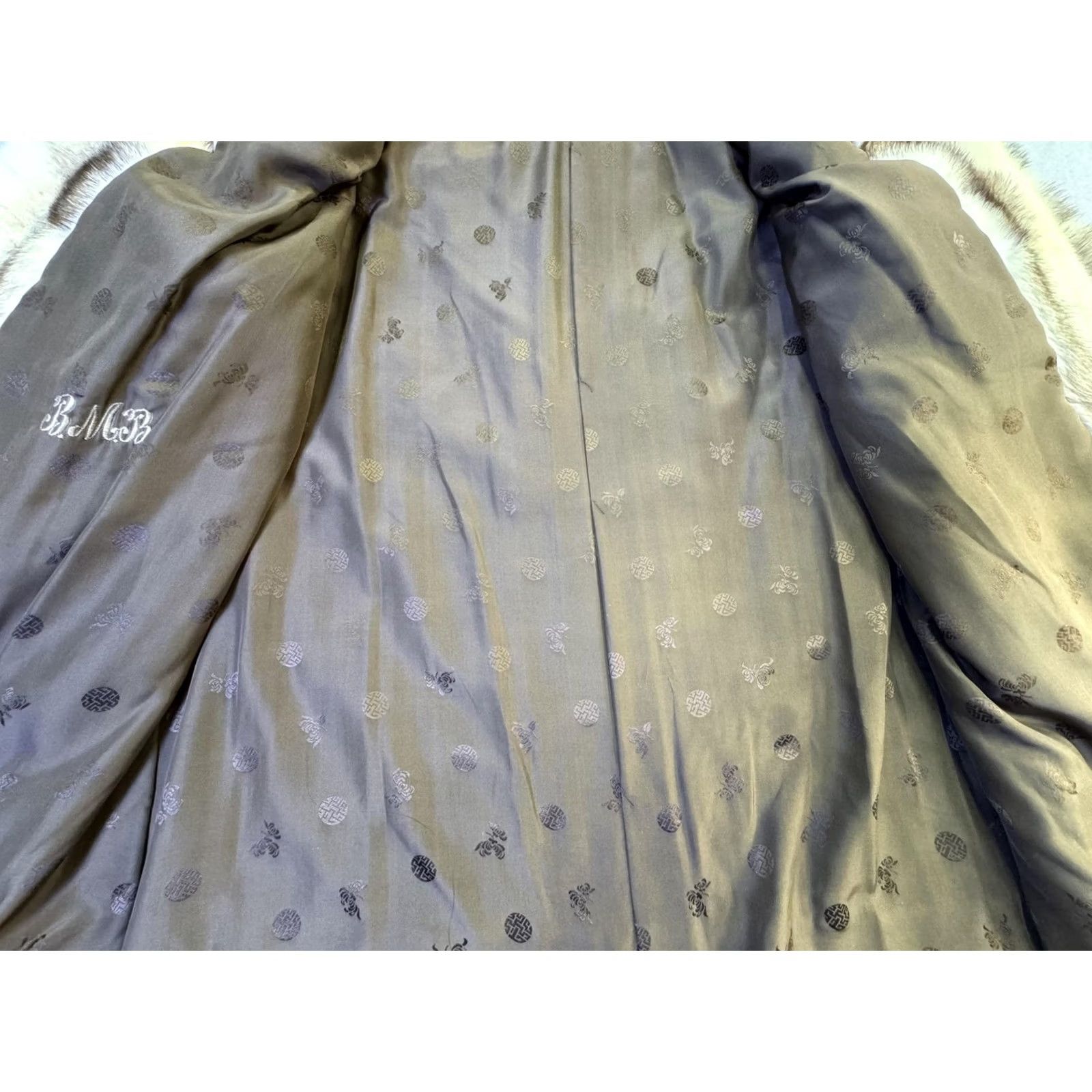 Vintage VINTAGE Ben-Ric Overcoat Womens Large Gray Striped Lined Size L / US 10 / IT 46 - 7 Thumbnail