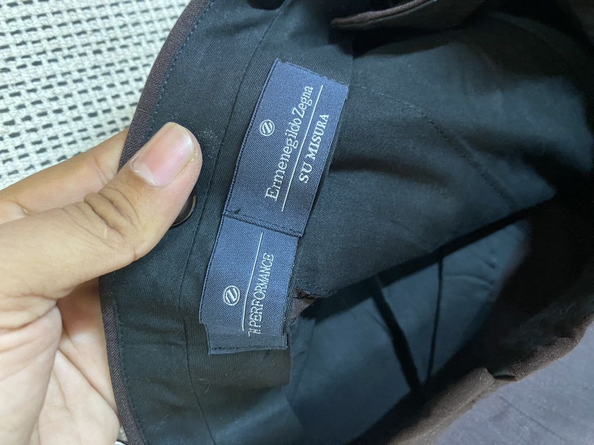 Ermenegildo Zegna × Japanese Brand ‼️ERMENEGILDO ZEGNA CASUAL PANTS WOOL MATERIAL SIZE 34‼️ Size US 34 / EU 50 - 11 Thumbnail