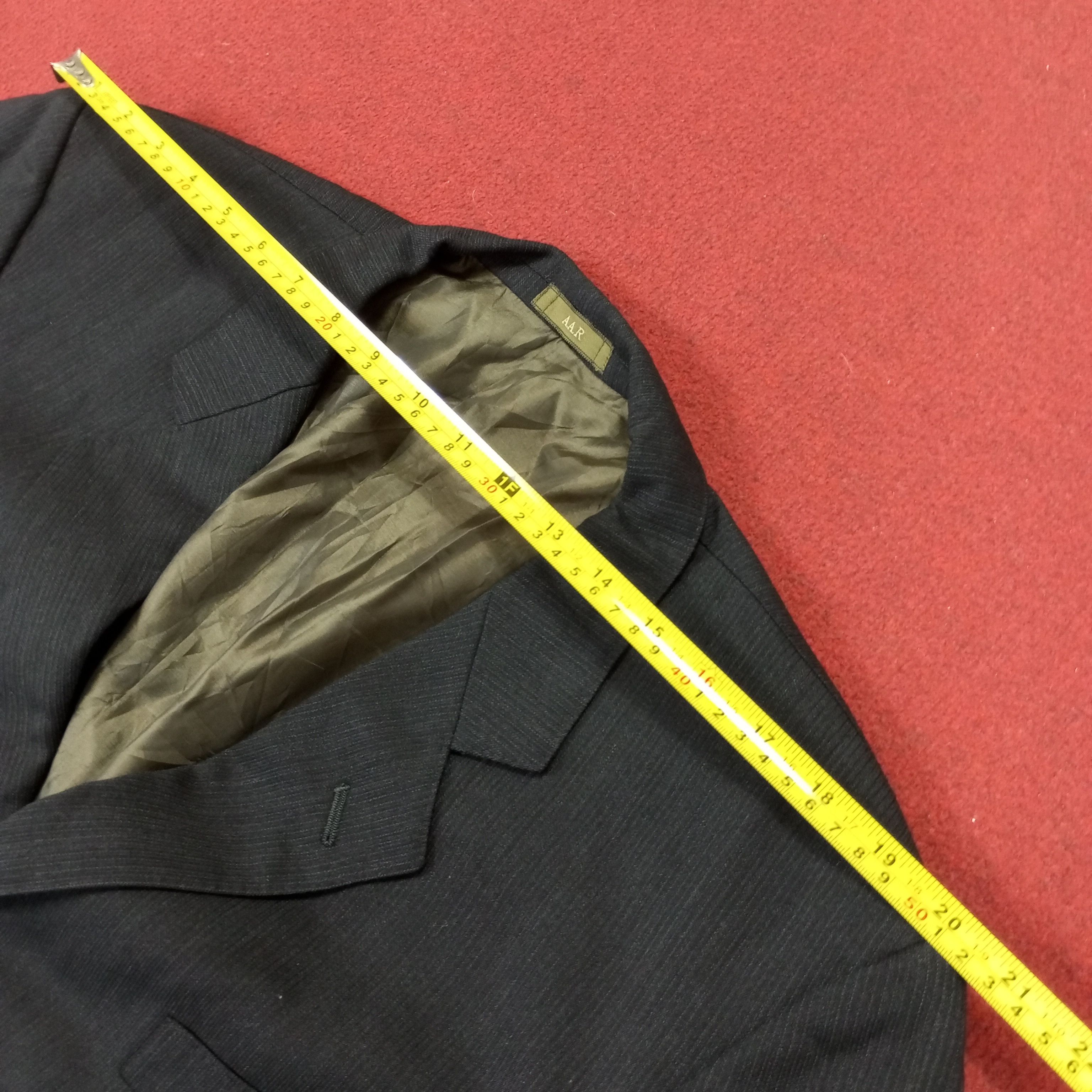 Designer × Vintage × Yohji Yamamoto A.A.R By Yohji Yamamoto Japanese Designer Formal Blazer Size 48S - 9 Thumbnail