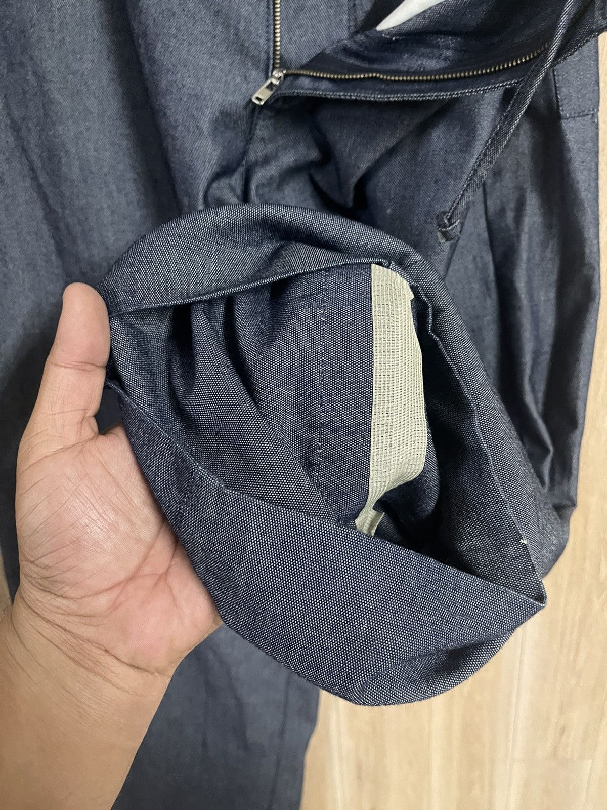 Saint Laurent Paris Saint Laurent Denim French Work Wear Baggy W30 L40 Vintage Size US 30 / EU 46 - 8 Thumbnail