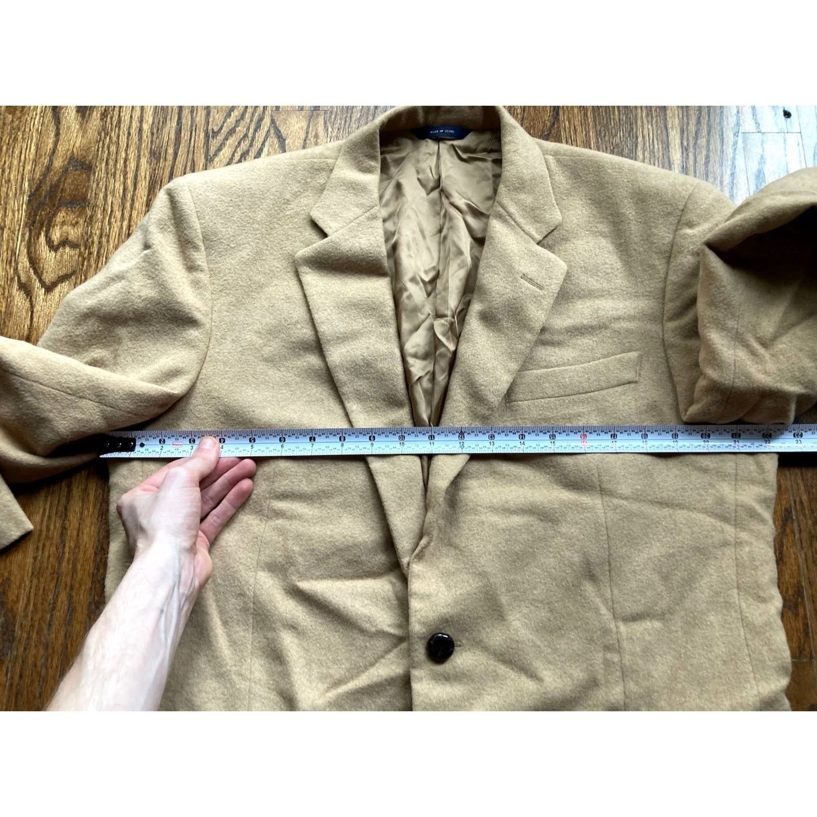 Brooks Brothers Brooks Brothers Blazer Mens 42R 100% Camelhair Tan 1818 Madison USA 2 Piece Jacket Coat Regular Mens Size 42R - 7 Thumbnail