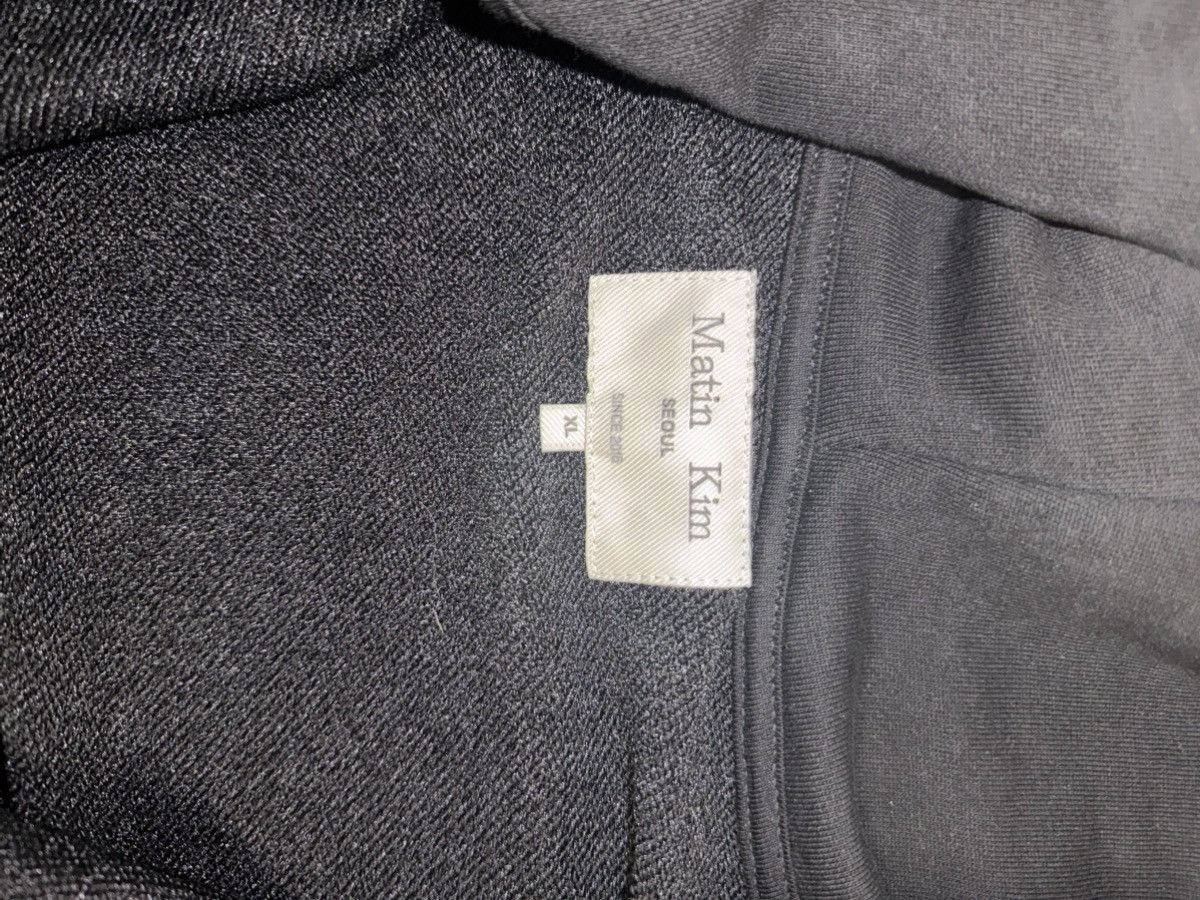 Matin Kim MATIN KIM “ROUGH @UNDERCAMP” Zip Hoodie – Black Size US XL / EU 56 / 4 - 5 Thumbnail