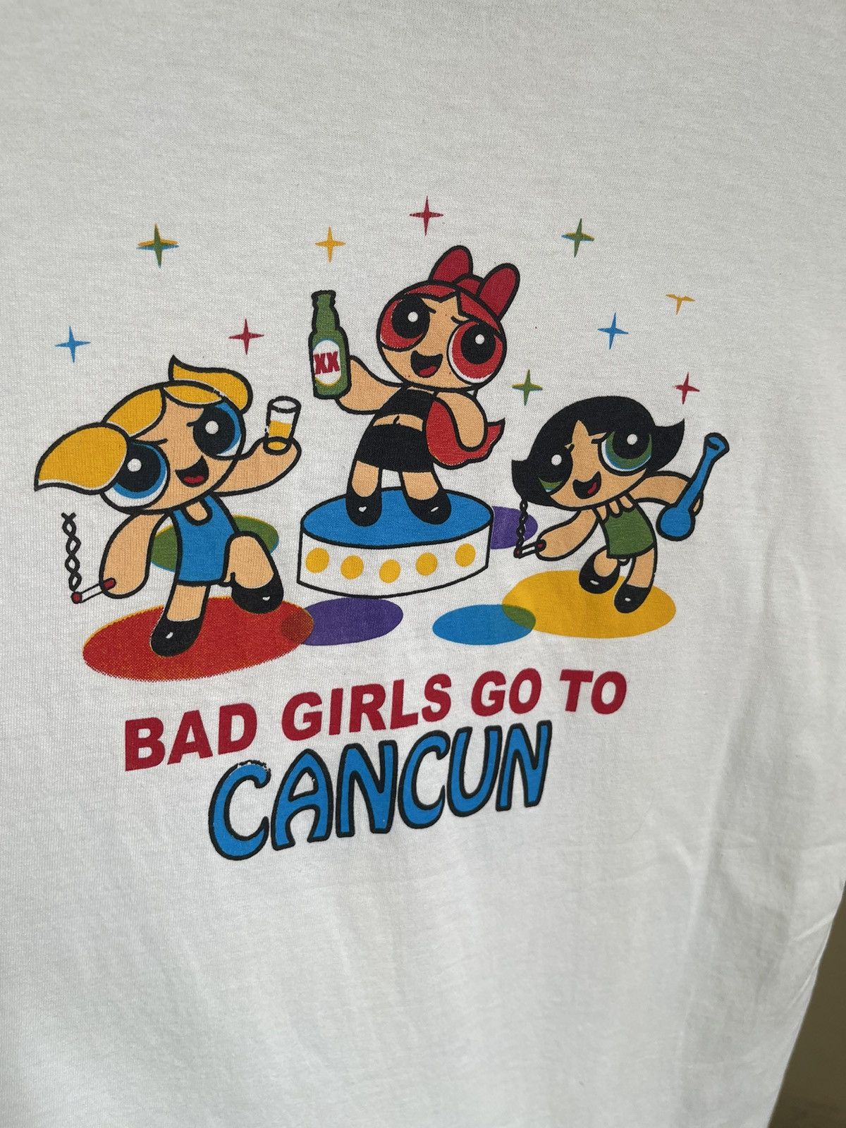 Vintage Vintage Parody Powerpuff Girls Cancun Size US M / EU 48-50 / 2 - 4 Thumbnail