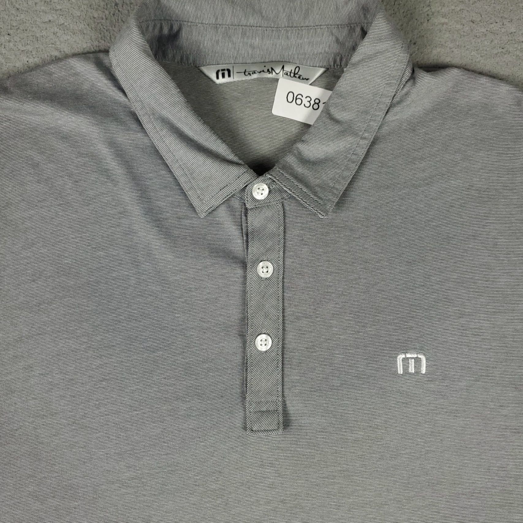 TravisMathew Travis Mathew Polo Shirt Mens XL Gray Short Sleeve Casual Button Polo Shirt Mens XL Gray Colorful Modern Preppy Sports Size US XL / EU 56 / 4 - 2 Thumbnail