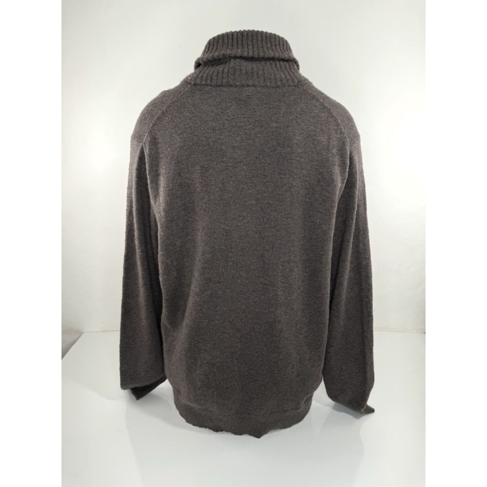 J.Crew J.CREW Sweater Wool Blend Shawl Mens XL Brown Tags New Tags Pullover Vintage? No Size US XL / EU 56 / 4 - 3 Thumbnail