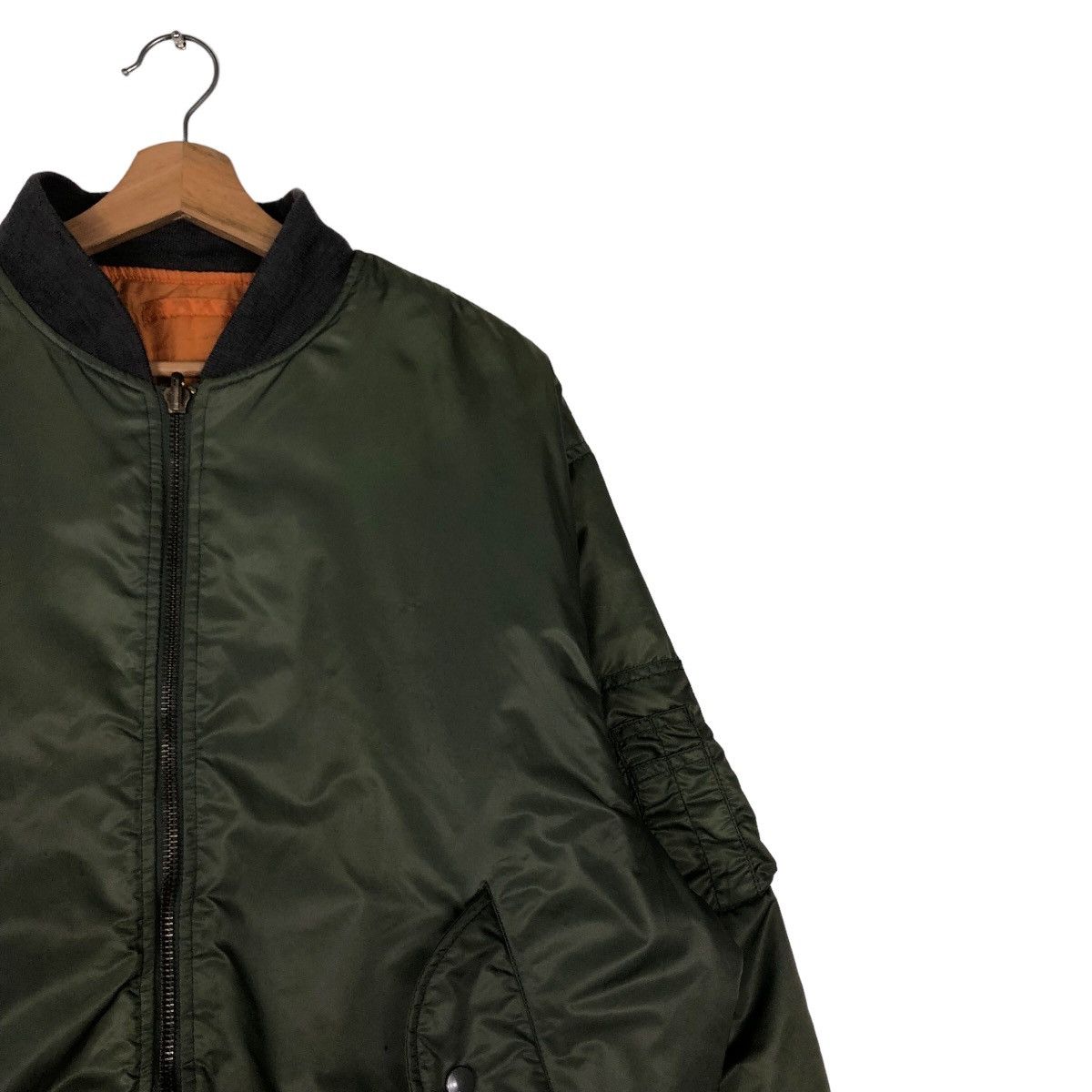 Japanese Brand 🔥Riot Riot Vintage Bomber Jacket Reversible Military Size US L / EU 52-54 / 3 - 6 Thumbnail