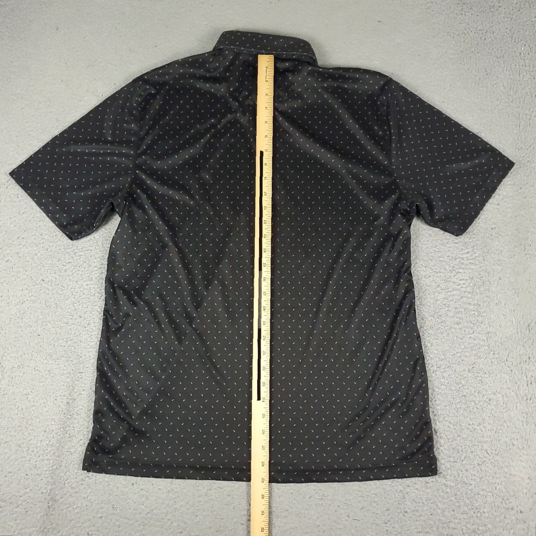 Vintage Greg Norman Polo Shirt Mens L Black Geometric Shark Golf Short Sleeve Polo Shirt Mens L Black Geometric Shark Golf Short Sleeve Size US L / EU 52-54 / 3 - 3 Thumbnail