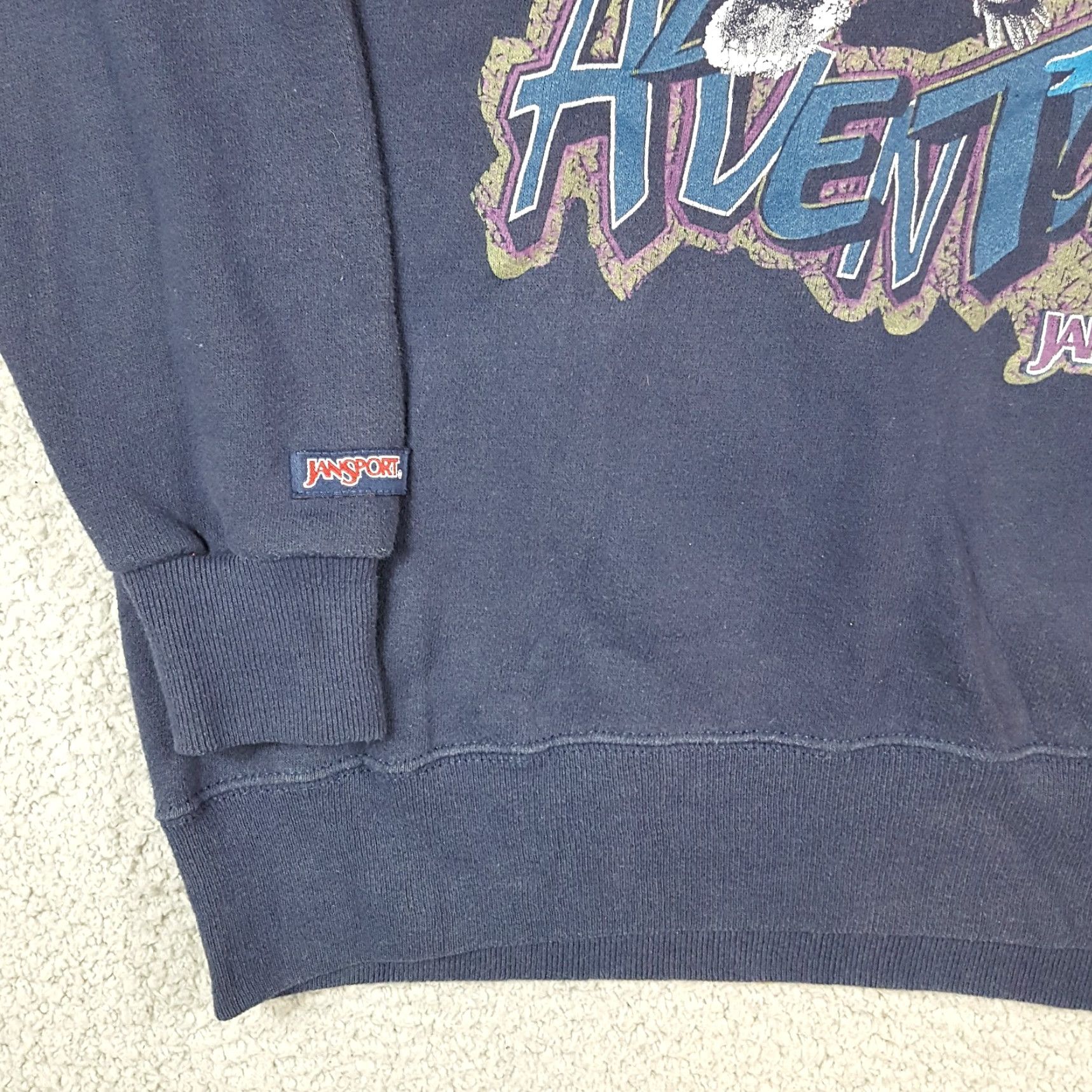 Jansport 1990s JANSPORT SNOWBOARDING SIZE L EXTREME SPORTS PULLOVER CREWNECK SWEATSHIRT VTG Size US L / EU 52-54 / 3 - 6 Thumbnail