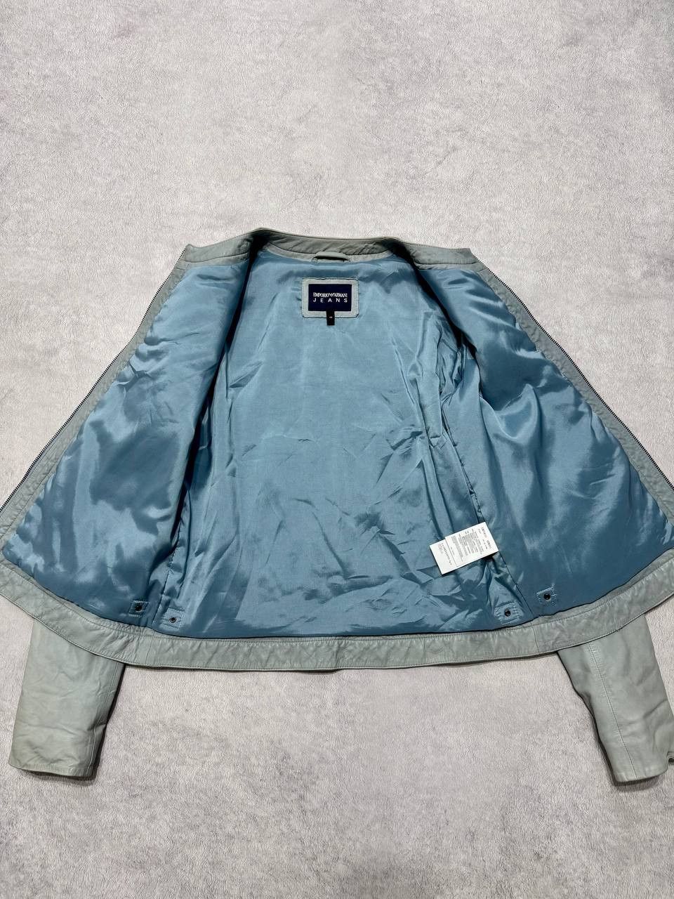 Emporio Armani Armorio Armani Sheepskin Leather Jacket Size L / US 10 / IT 46 - 10 Thumbnail