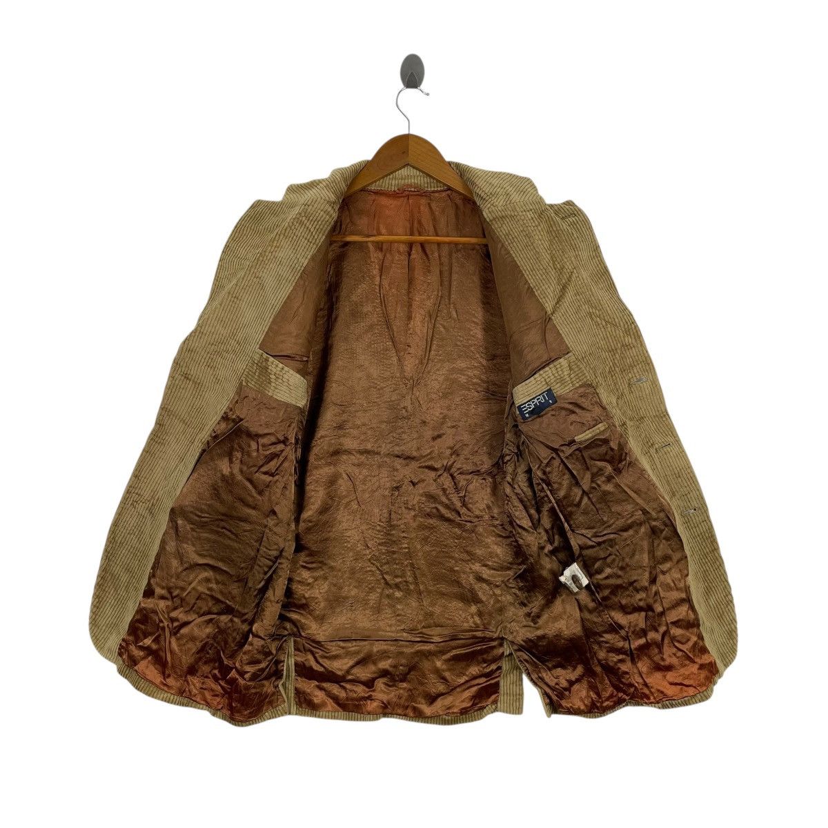 Esprit Vintage ESPRIT Men Corduroy Coat Jacket Size US M / EU 48-50 / 2 - 3 Thumbnail