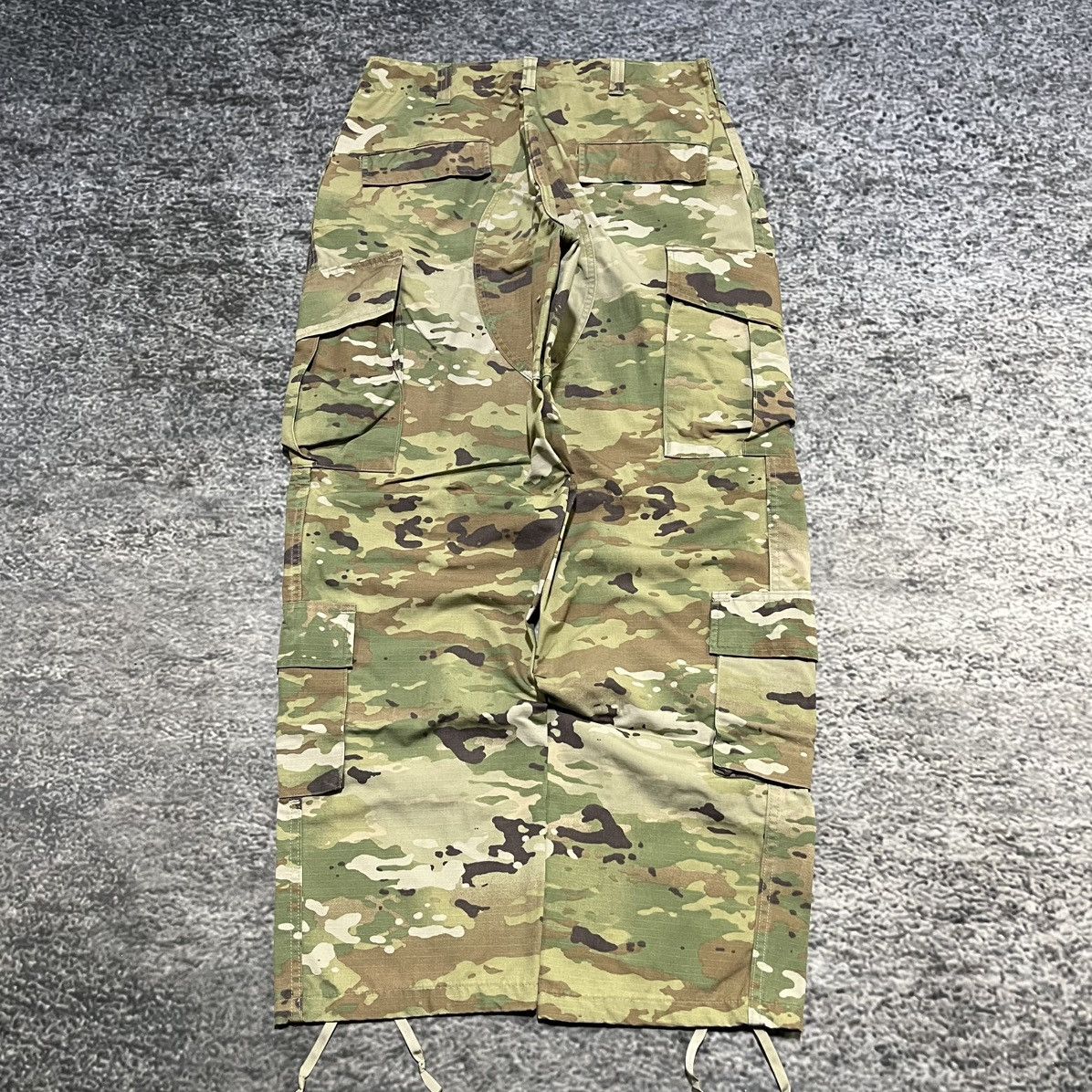 Vintage Vintage Military Camo Baggy Skater Y2K Cargo Pants 34x32 Size US 34 / EU 50 - 2 Thumbnail
