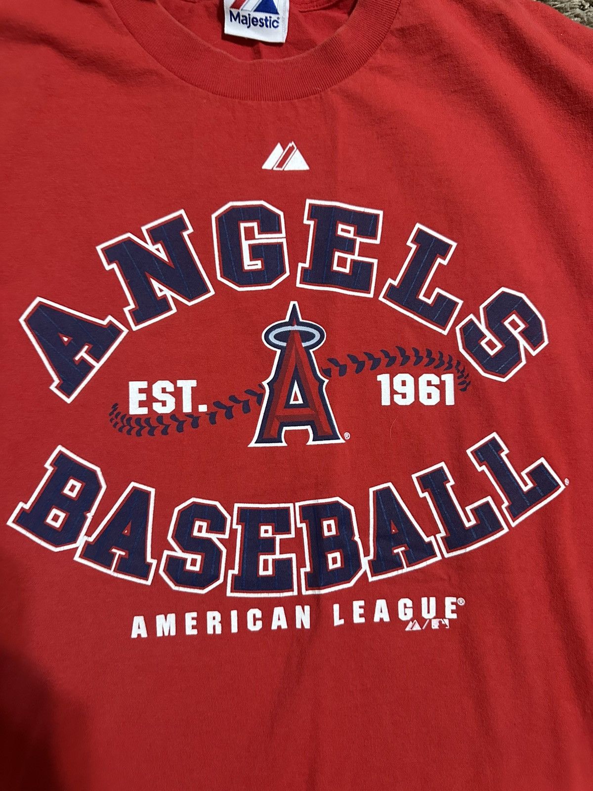 MLB Vintage MLB Los Angeles Angles shirt 90s size xl Size US XL / EU 56 / 4 - 2 Thumbnail