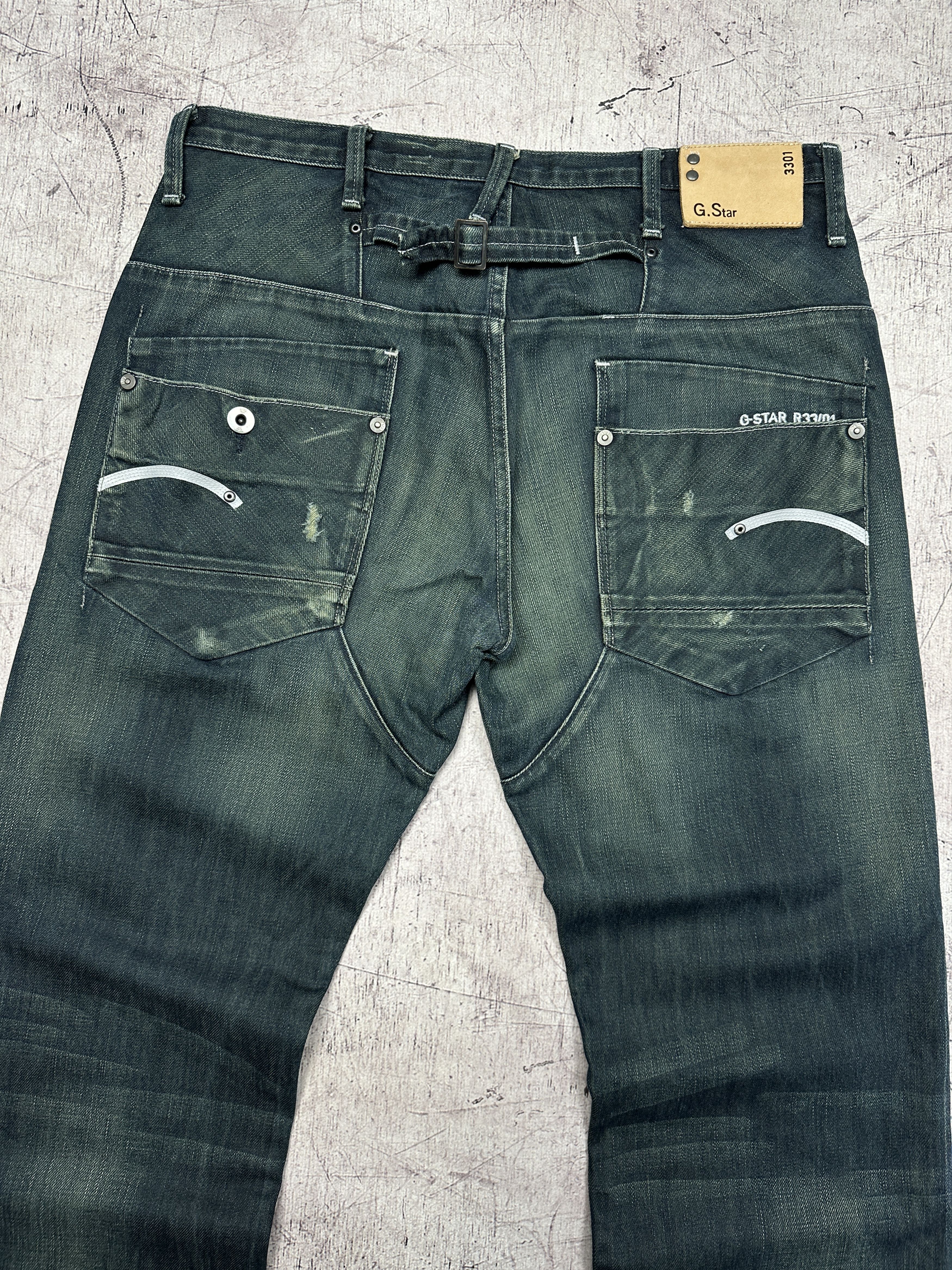 G-Star G Star Raw Mens Blade Loose Denim Pants Jeans Size US 34 / EU 50 - 7 Thumbnail
