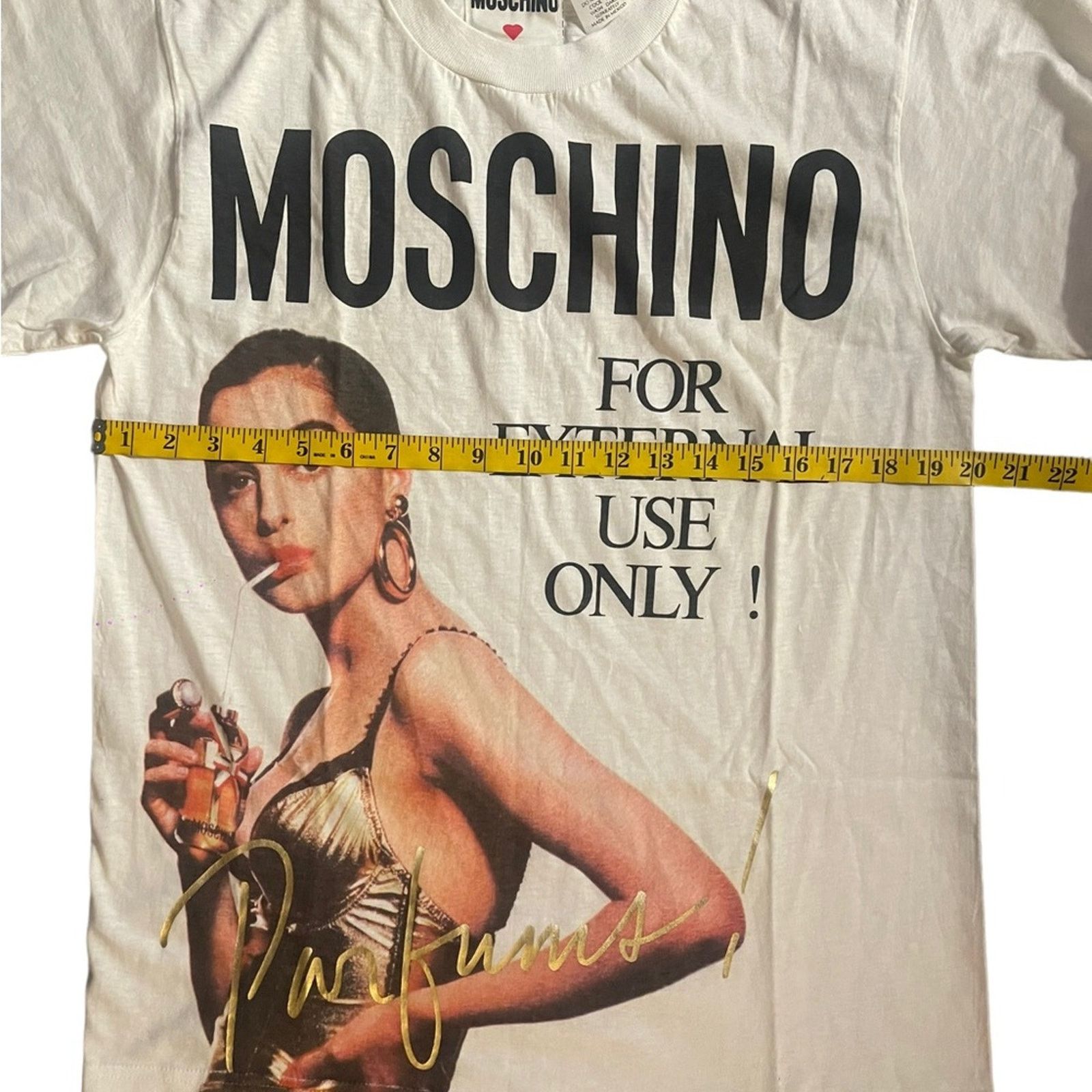 Moschino Moschino Parfums Vintage For External Use Only Promo Top L Size L / US 10 / IT 46 - 4 Thumbnail