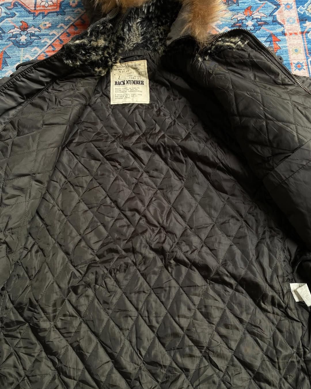 14th Addiction 2000s Back Number - Military N2B Fur Jacket Vkei Lgb goa Size US M / EU 48-50 / 2 - 5 Thumbnail
