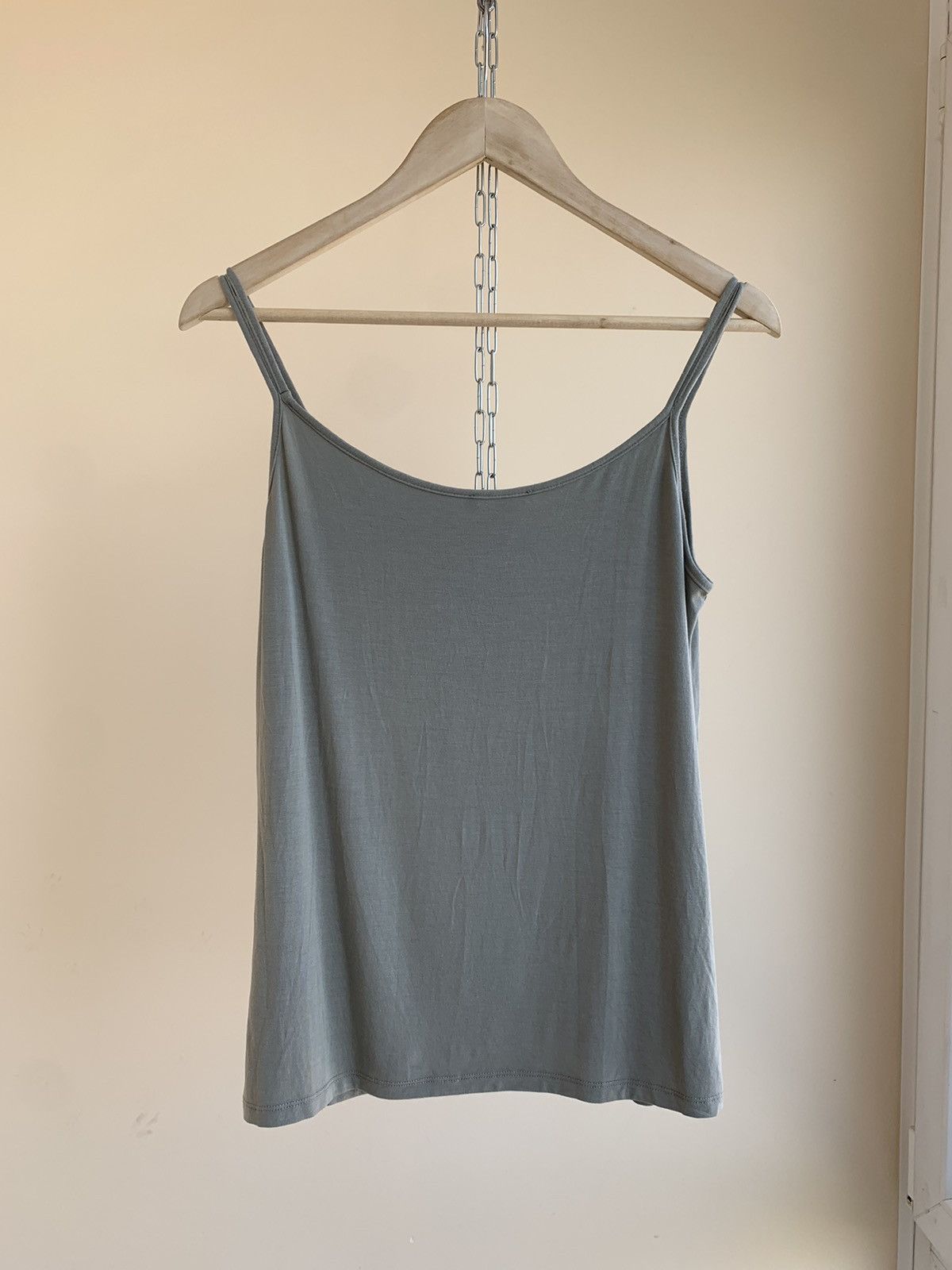 Sarah Pacini Sarah Pacini Modal Spaghetti Strap Tank Top Vintage 2000s Size L / US 10 / IT 46 - 2 Thumbnail