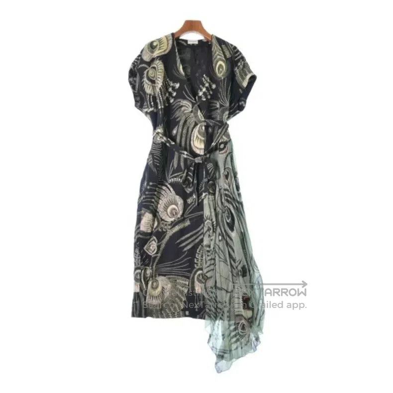 Dries Van Noten Dries Van Noten size:34 Green Dress Size S / US 4 / IT 40 - 1 Thumbnail
