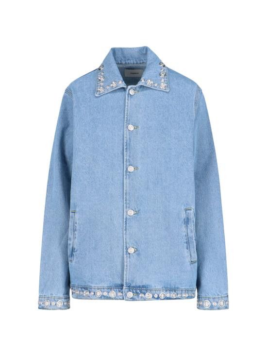 Coperni COPERNI Women Jackets COPBL27STF2008 BLU Blue Size S / US 4 / IT 40 - 1 Thumbnail