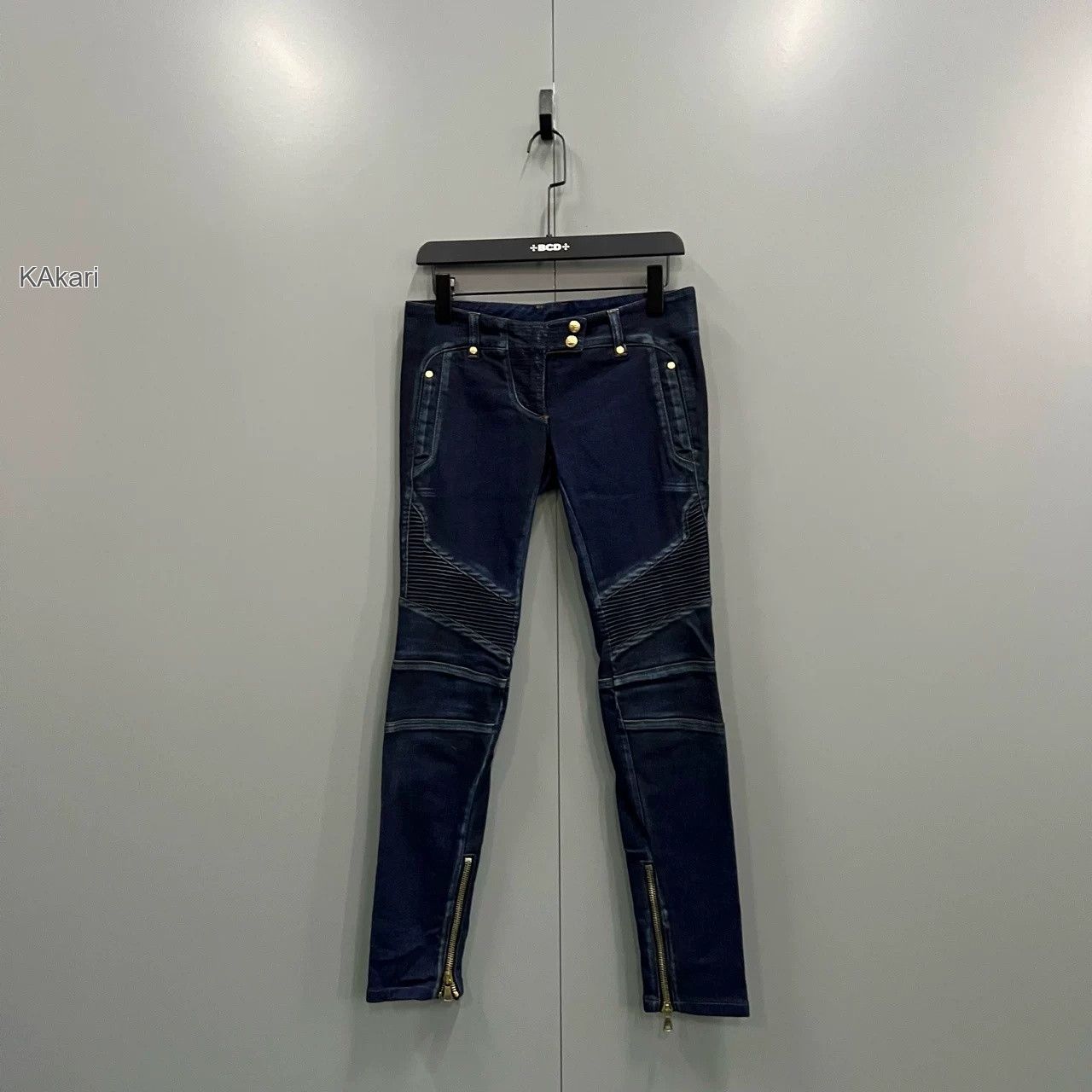 Balmain BALMAIN Blue Slim Fit Jeans Size US 36 / EU 52 - 1 Thumbnail