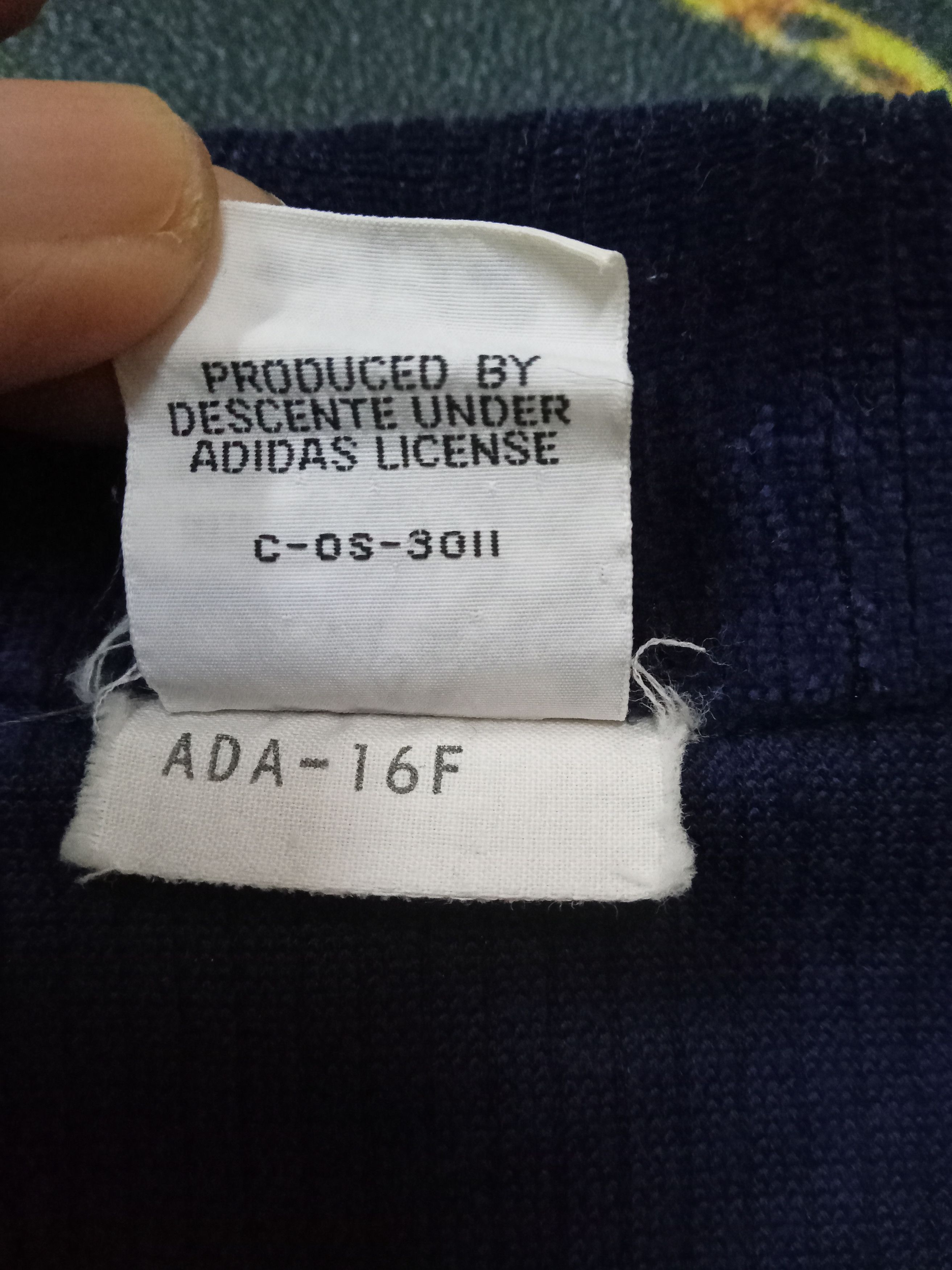 Adidas 80s Adidas Corduroy Velvet Rare Jacket Size US L / EU 52-54 / 3 - 4 Thumbnail