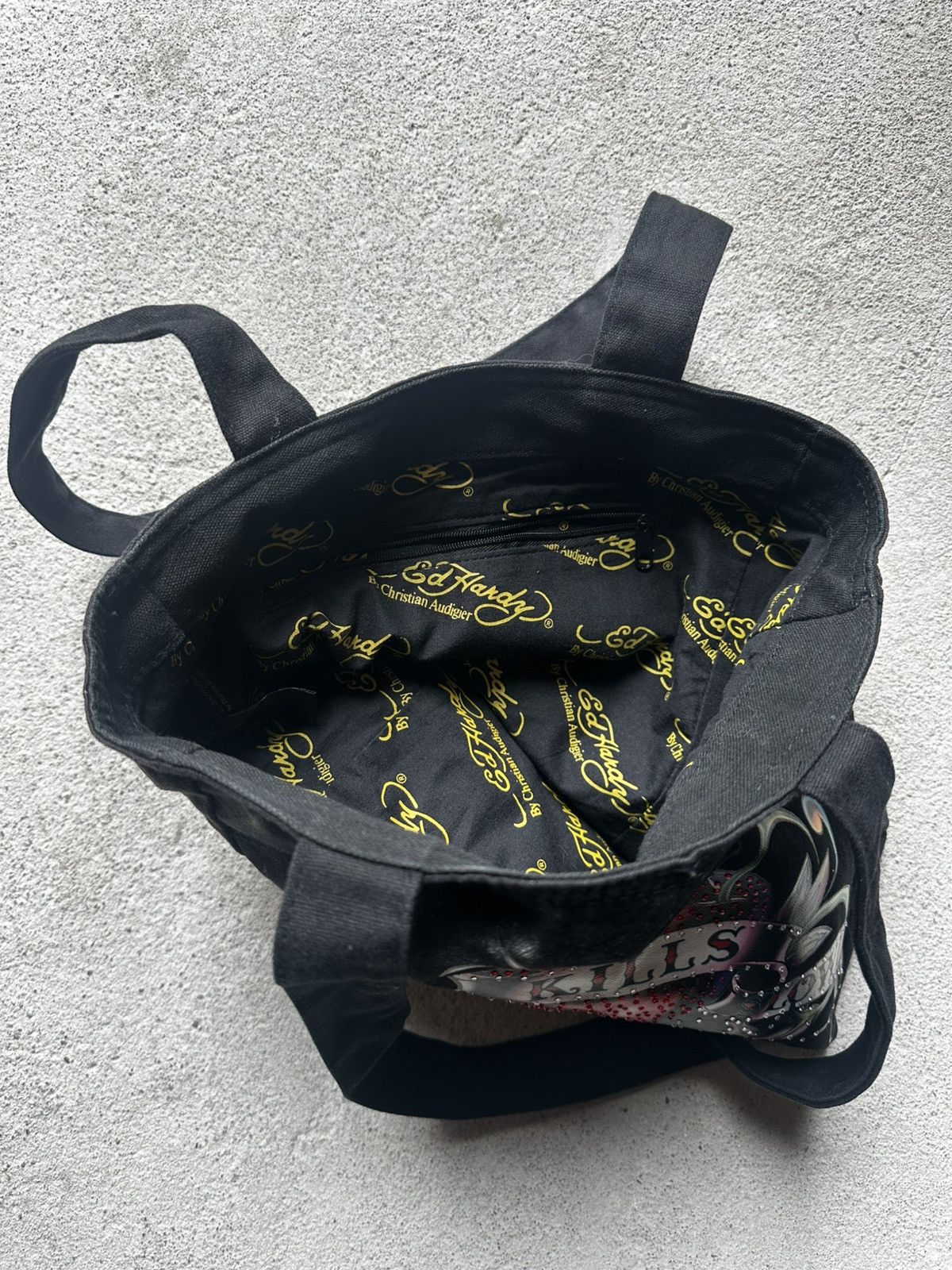 Christian Audigier × Ed Hardy ED HARDY X CHRISTIAN AUDIGER VINTAGE BAG Size ONE SIZE - 3 Thumbnail