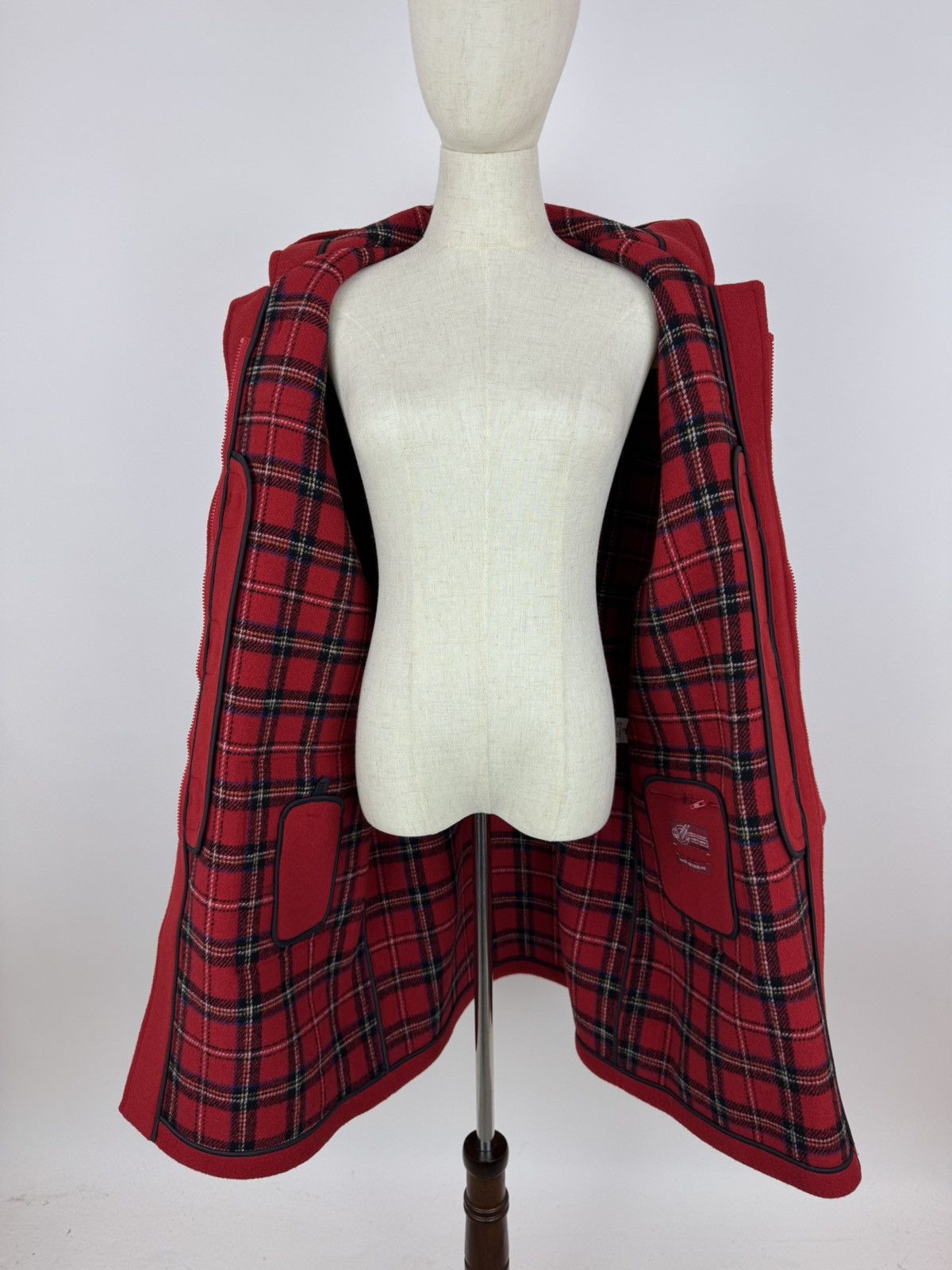 Original Montgomery Original Montgomery Duffle coat Women’s wool red hooded coat Size M / US 6-8 / IT 42-44 - 6 Thumbnail