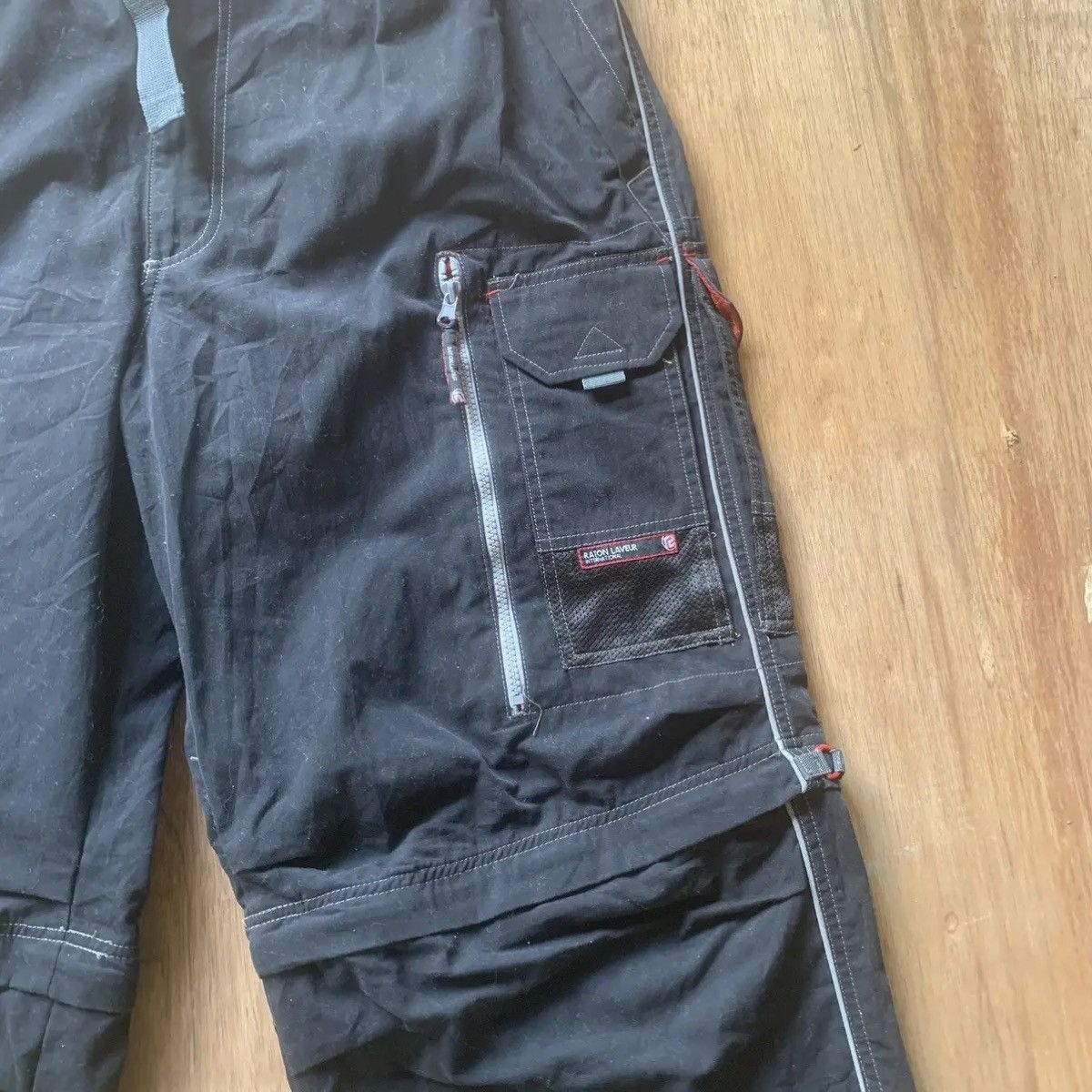 Japanese Brand 🔥HOT ITEMS🔥 JAPANESE TROUSERS BELT DOUBLE LAYER BIG POCKET Size US 36 / EU 52 - 5 Thumbnail